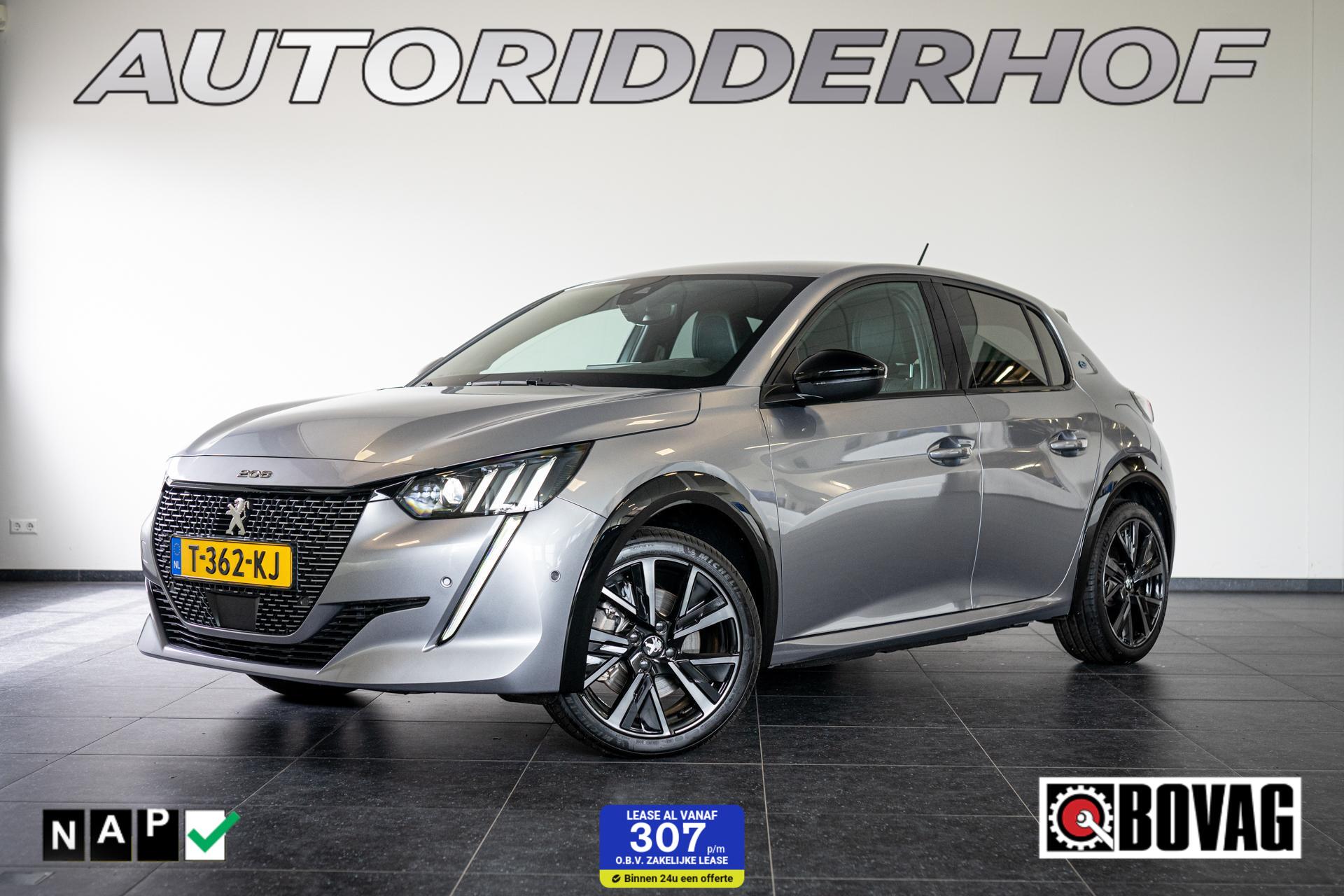Peugeot 208 GT 50 kWh 136PK | 3 Fase | Orig. NL | BTW 2023 - voorkant