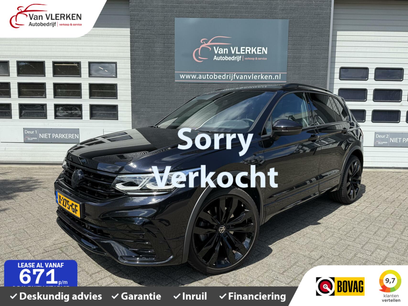Volkswagen Tiguan 1.4 TSI eHybrid R-Line PANORAMADAK +TREKHAAK 2022 - voorkant