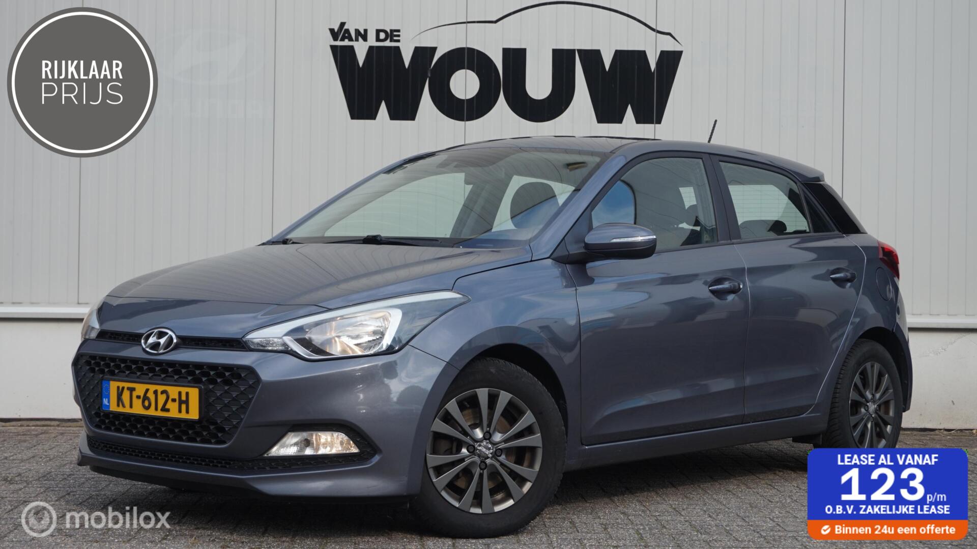 Hyundai I20 1.1 CRDi i-Motion Apple Carplay/Android Auto 2016 - voorkant