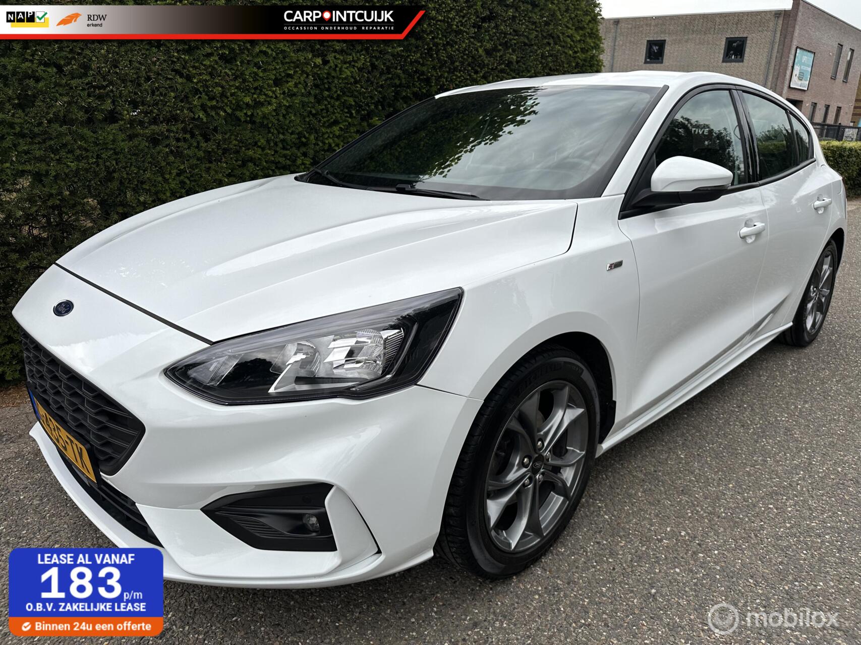 Ford Focus 1.0 EcoBoost ST Line Business 2019 - voorkant