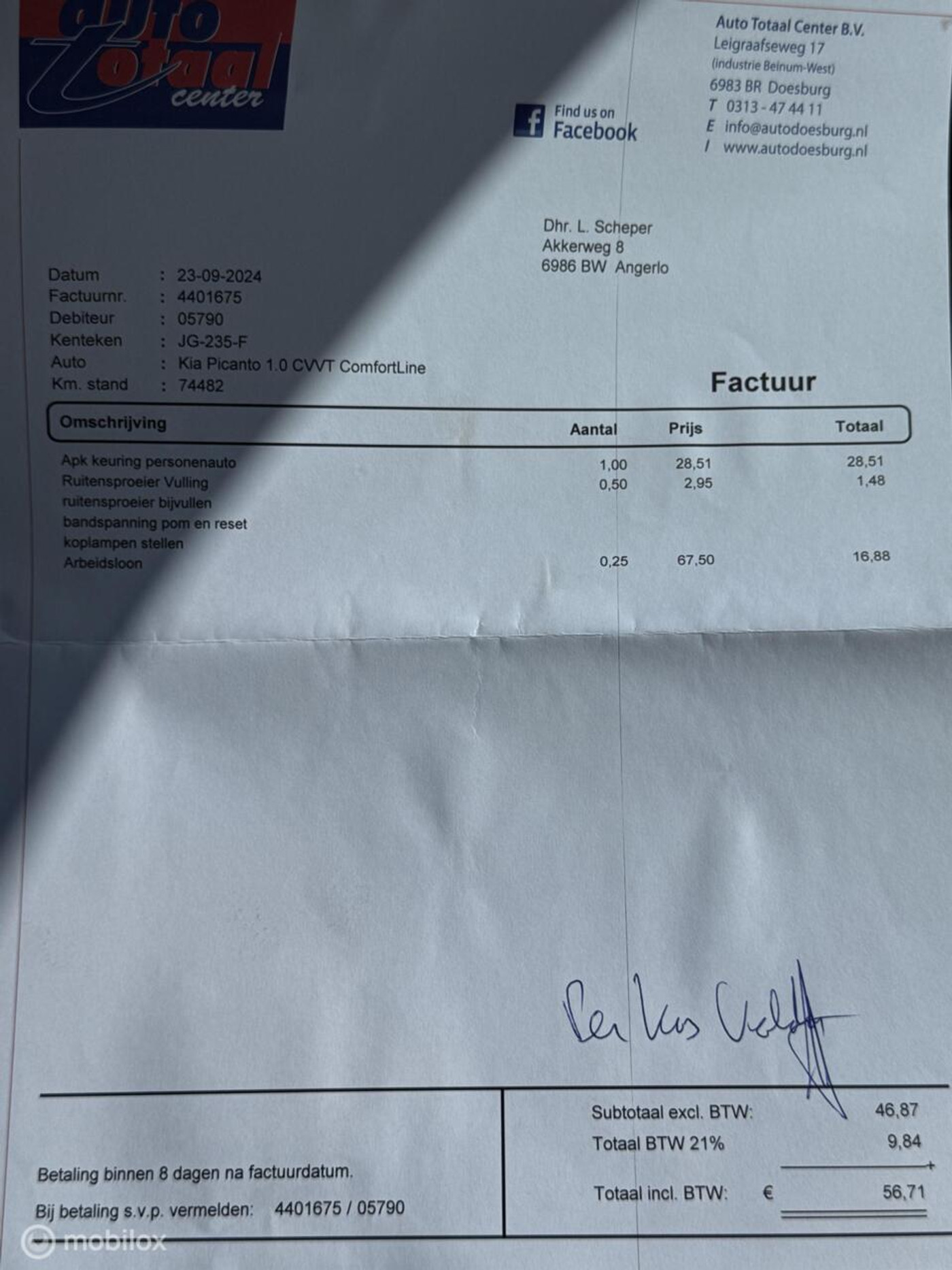 Foto van Kia Picanto