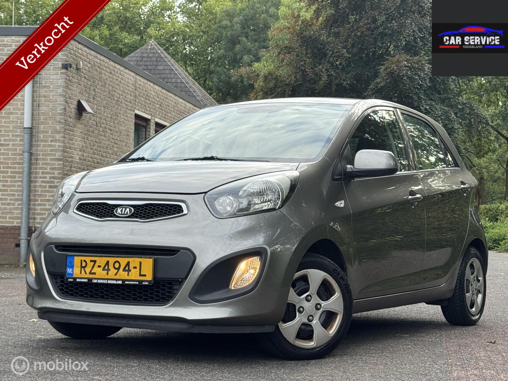 Kia Picanto 1.0 CVVT Airco/NWE APK/APPLE CARPLAY/NAVI 2011 - voorkant