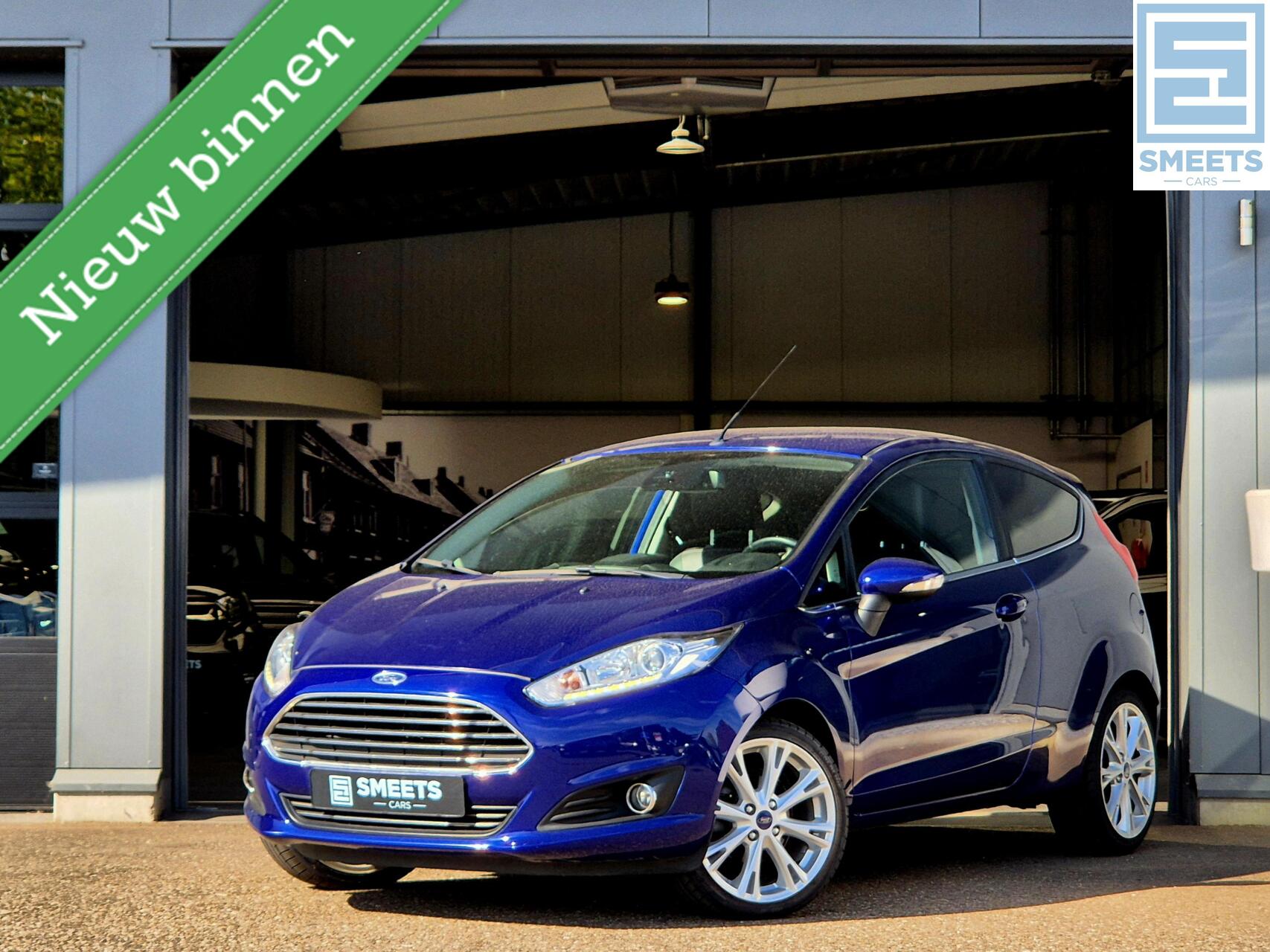 Ford Fiesta 1.0 Titanium |Navi|Cam.|Leer|Clima|Cruise|Keyless 2016 - voorkant