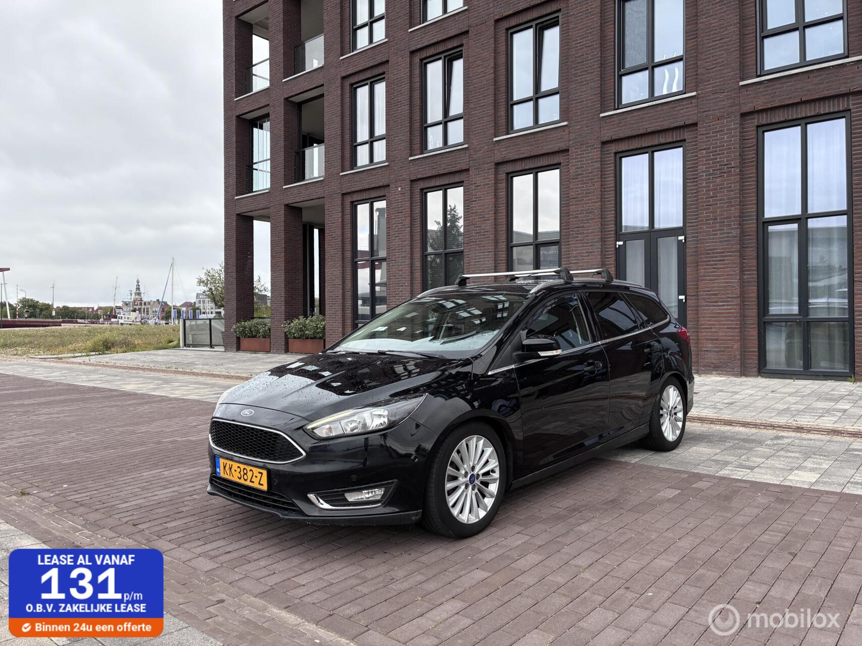 Ford Focus 1.0 Titanium Led Cruise clima navi NAP ! 2016 - voorkant