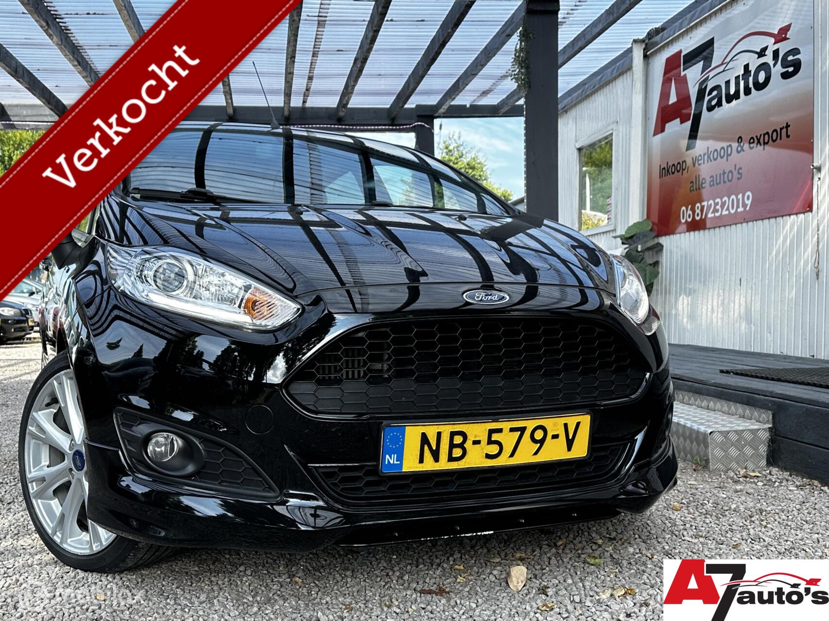 Ford Fiesta 1.0 EcoBoost ST Line Nieuwe APK // Airco 2016 - voorkant