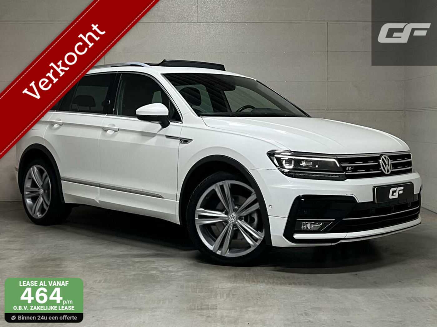 Volkswagen Tiguan 1.4 TSI 4Motion R-Line Pano Virtual Trekh. NAP 2018 - voorkant