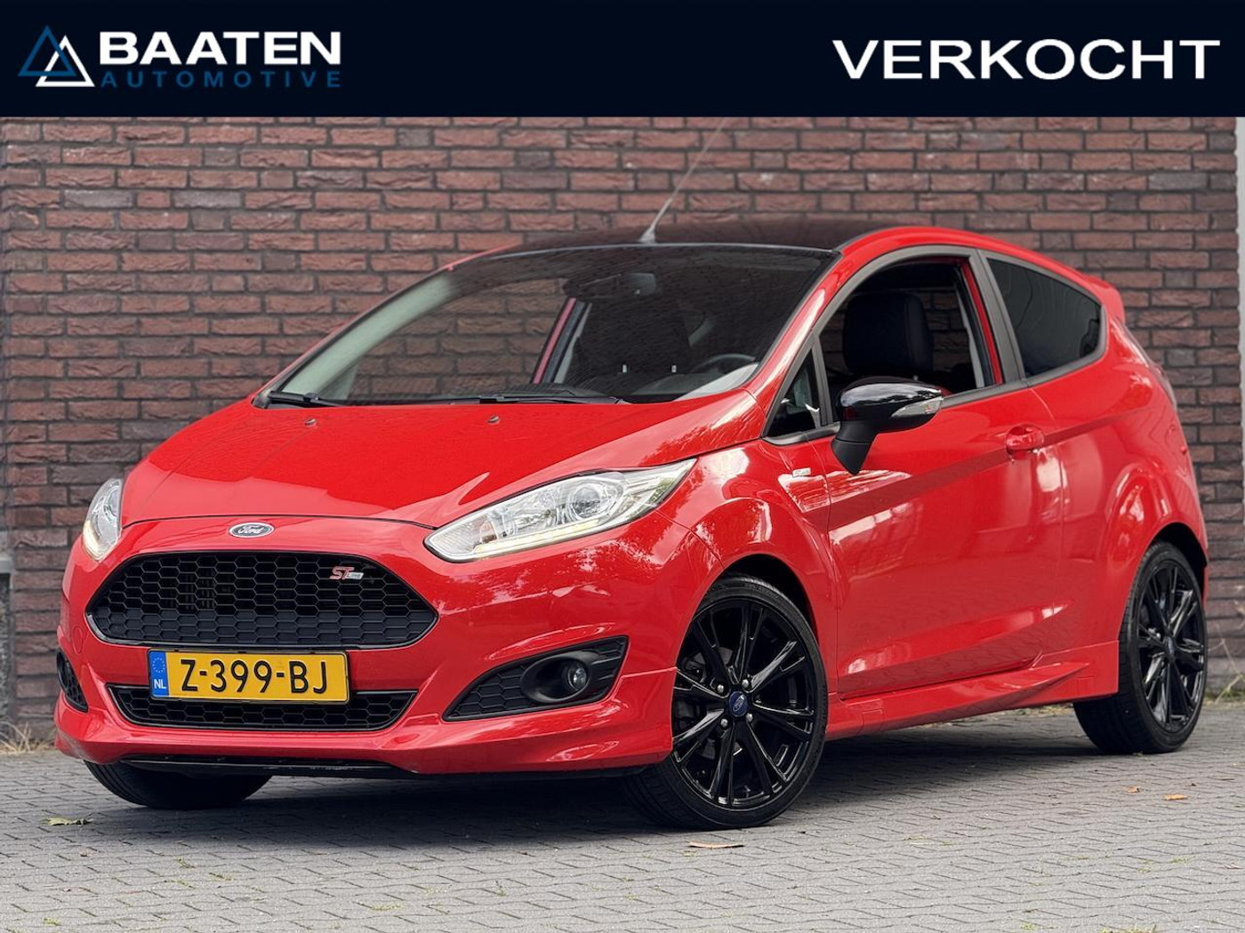 Ford Fiesta 1.0 EcoBoost Red Edition *140 PK* |ST-Line|PDC|Sportstoelen| 2015 - voorkant