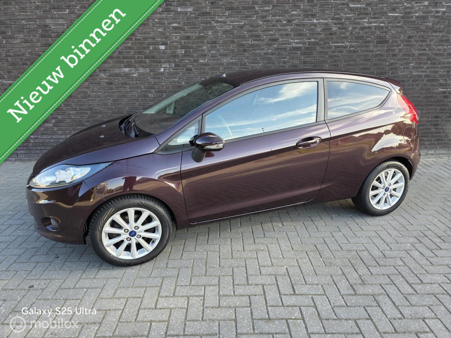 Ford Fiesta 1.25 Titanium|Stoelver|Airco|Speciale Kleur| 2010 - voorkant