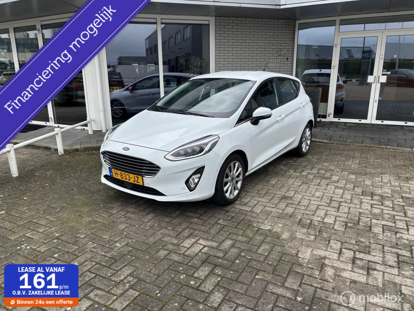 Ford Fiesta 1.0 TitaniumX,adaptivecruise,camera,stuurverwarm 2020 - voorkant