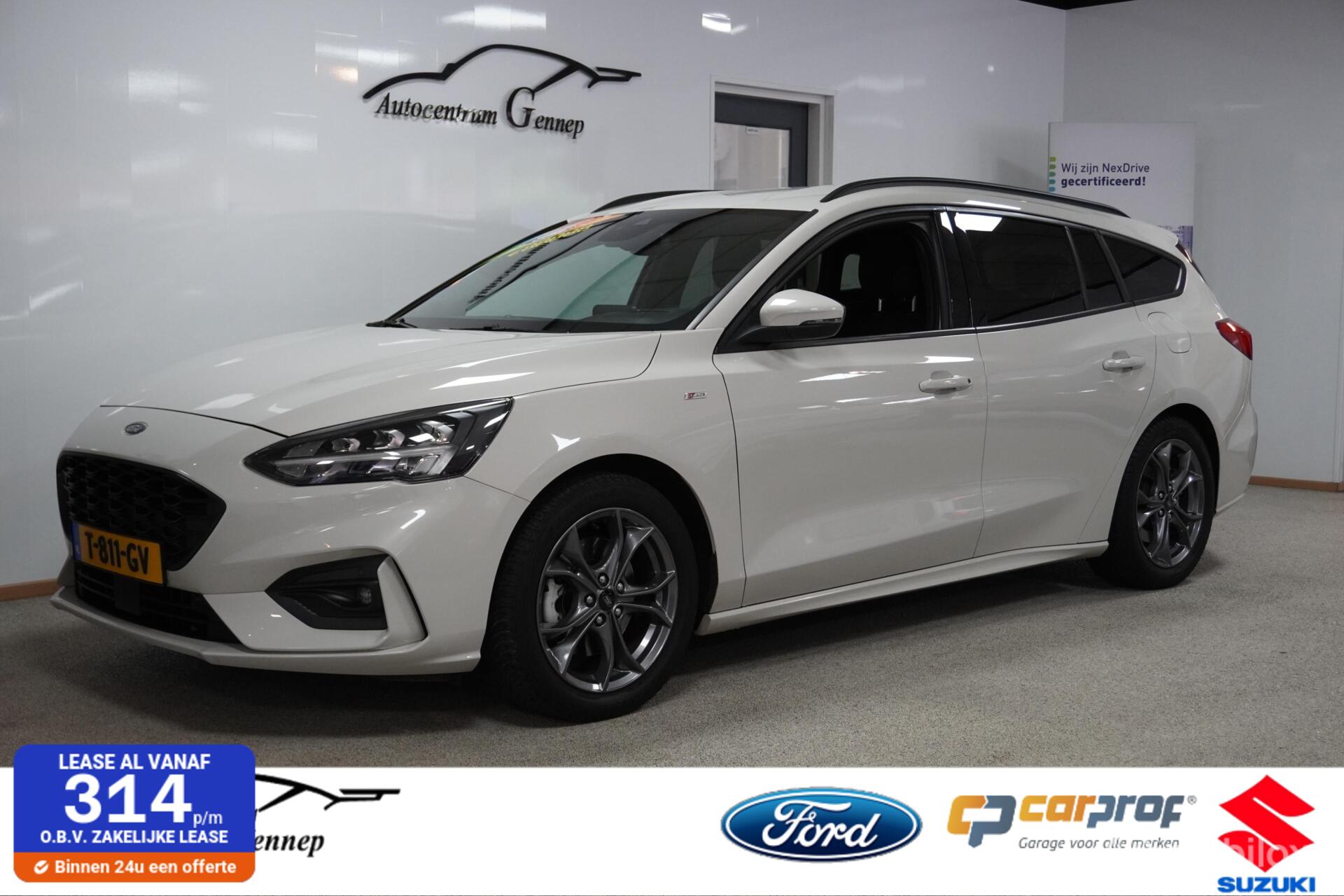 Ford Focus 1.0 EcoBoost ST Line  Business | Trekhaak | 2021 - voorkant