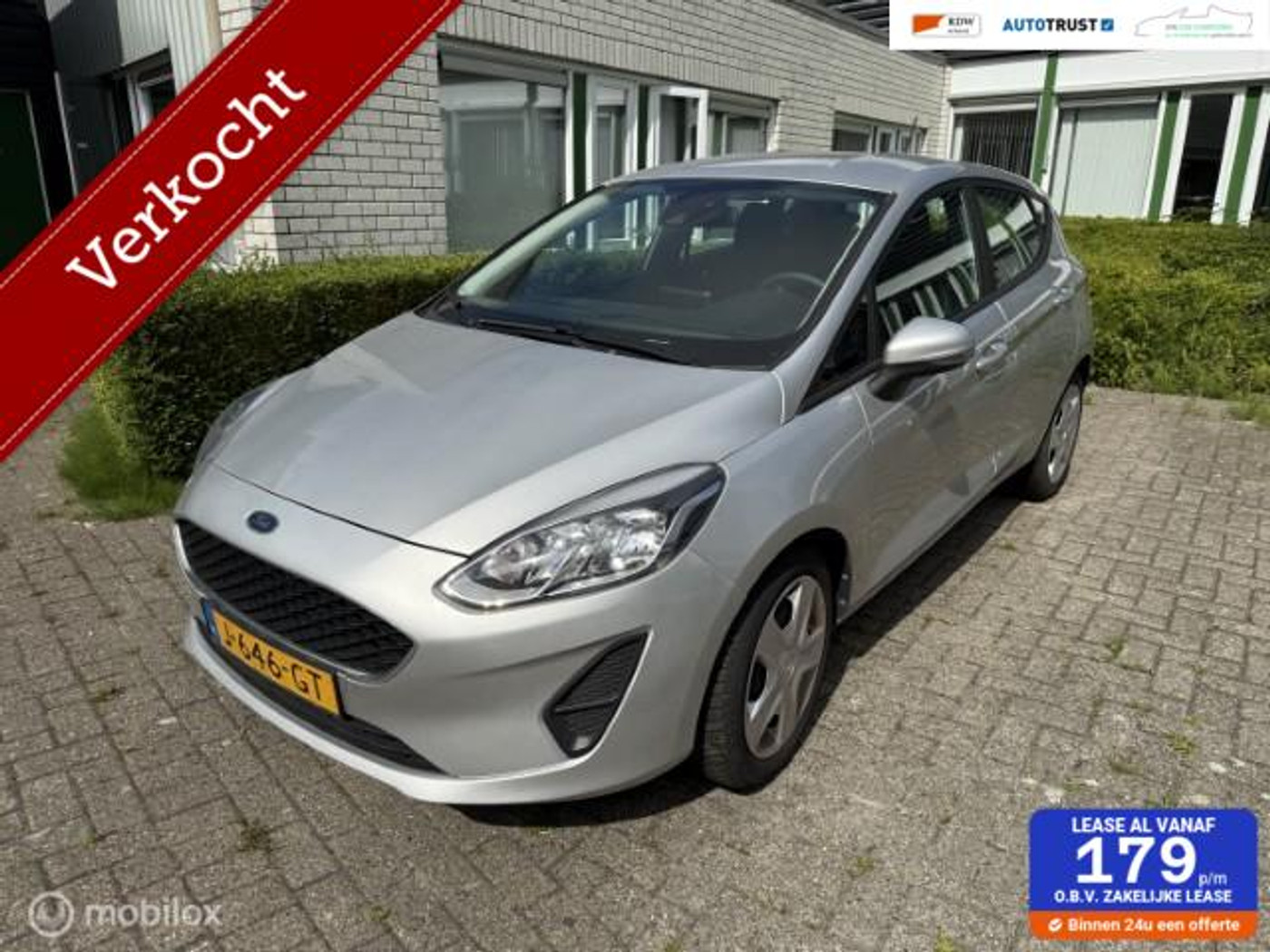 Ford Fiesta 1.1 Trend|RIJKLAAR|1E EIG|CARPLAY|NAV|BTW|GARANT 2020 - voorkant