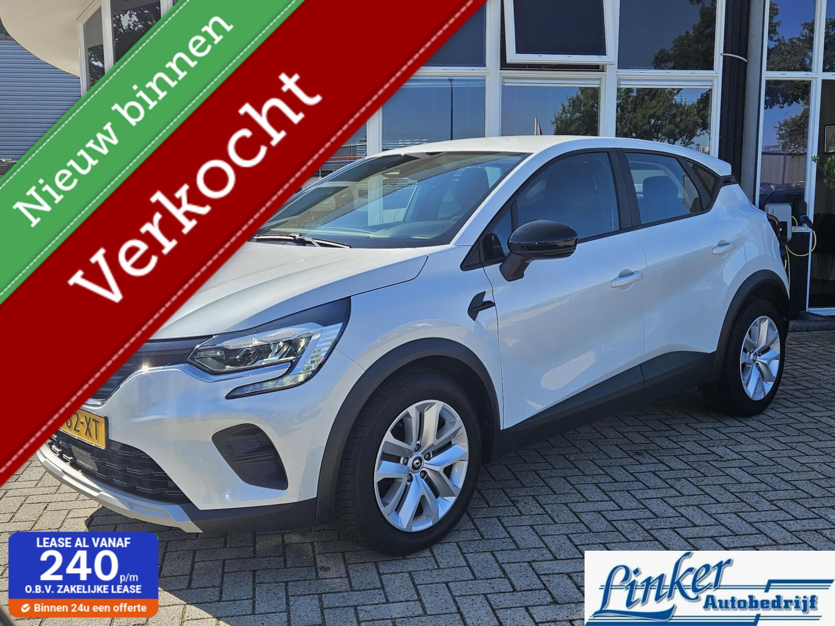 Renault Captur 1.6 E-Tech Hybrid 145 Zen NL-AUTO CAMERA TREKHAAK 2022 - voorkant