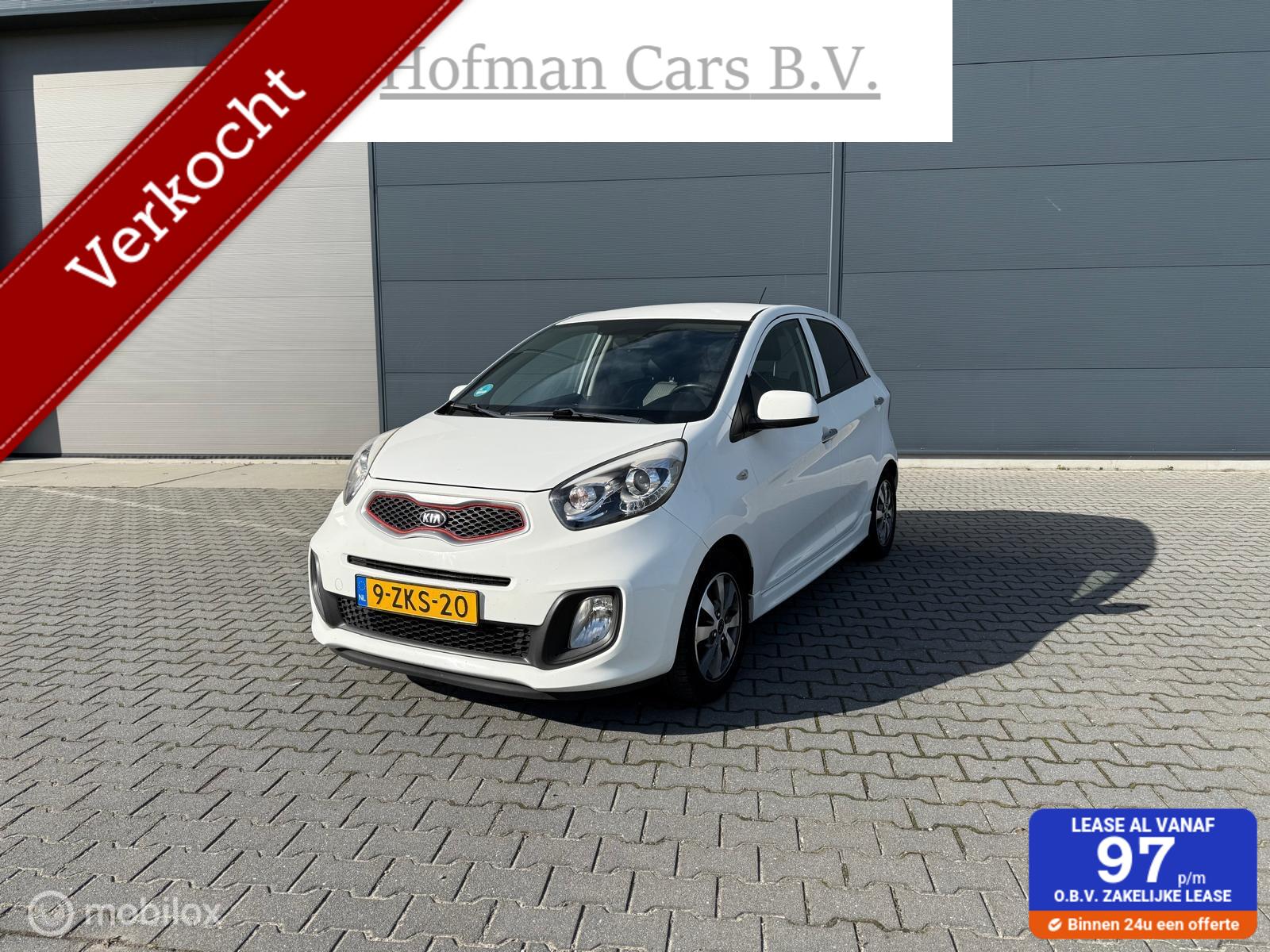 Kia Picanto 1.0 CVVT X-treme | Leder | Nieuwe APK | All Season | Clima | 2015 2015 - voorkant