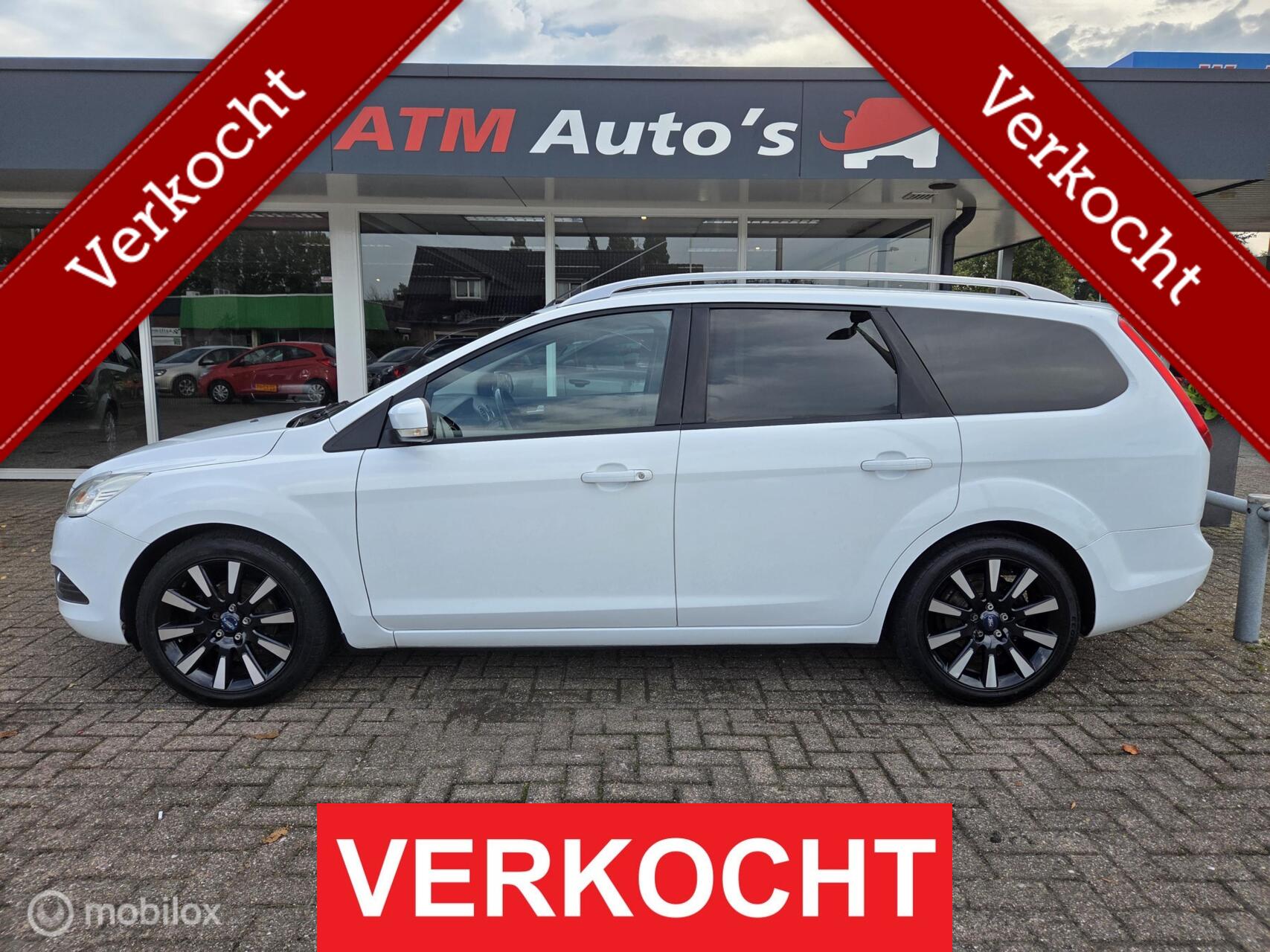 Ford Focus 1.8 Ghia Airco Cruise control  Apk 2009 - voorkant