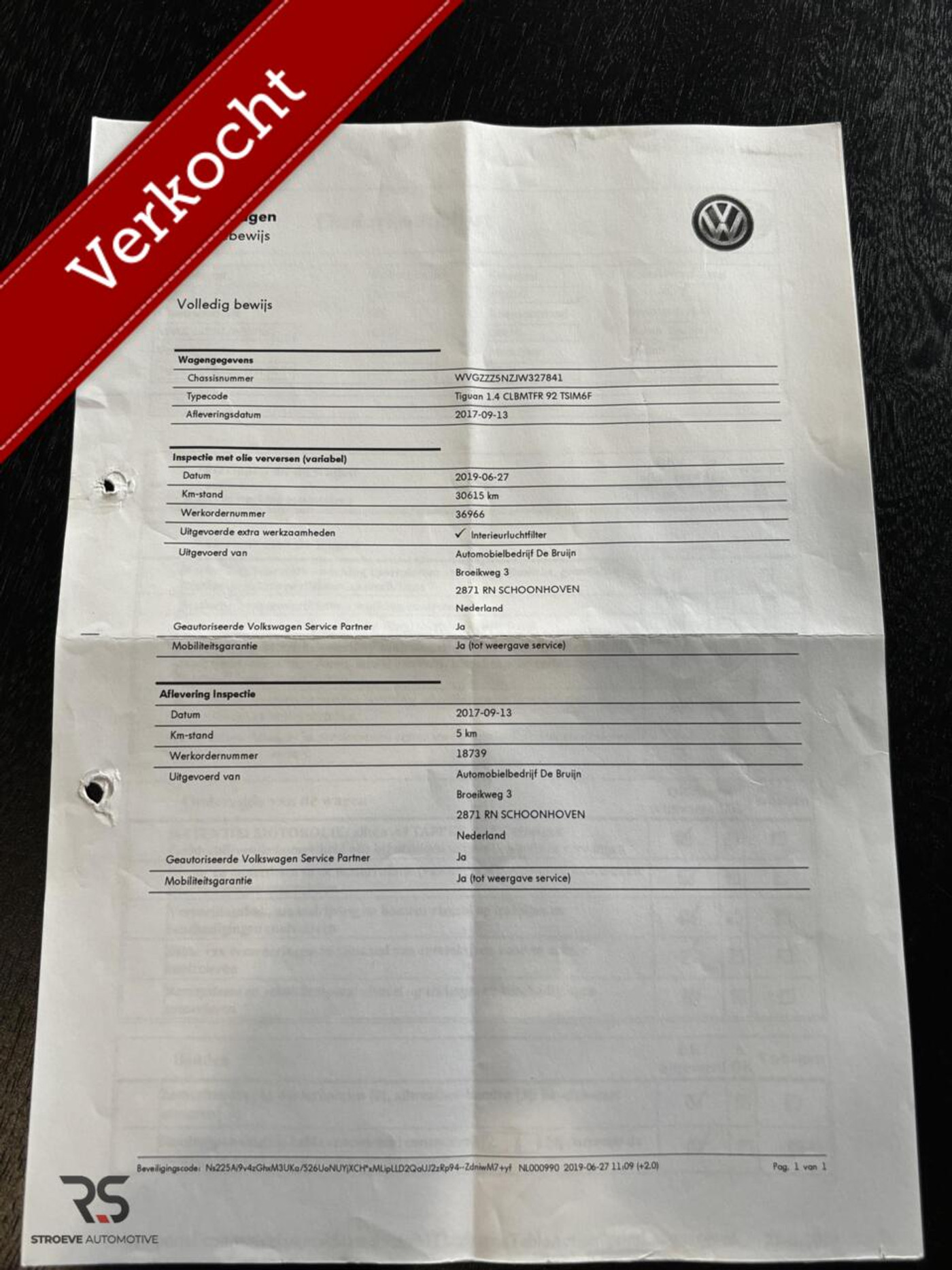 Foto van Volkswagen Tiguan