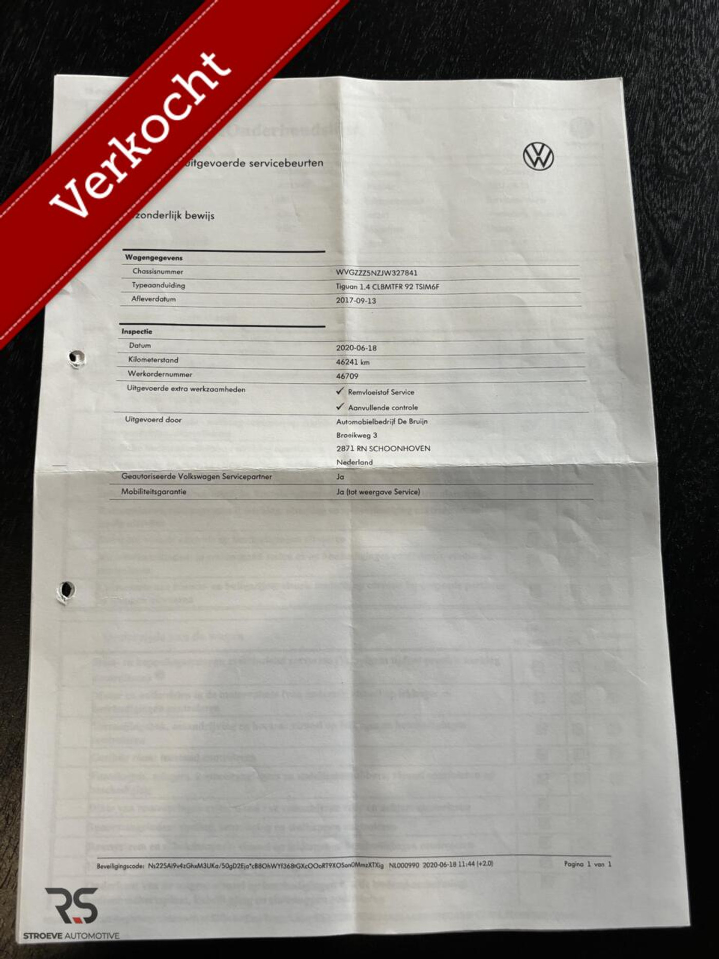 Foto van Volkswagen Tiguan