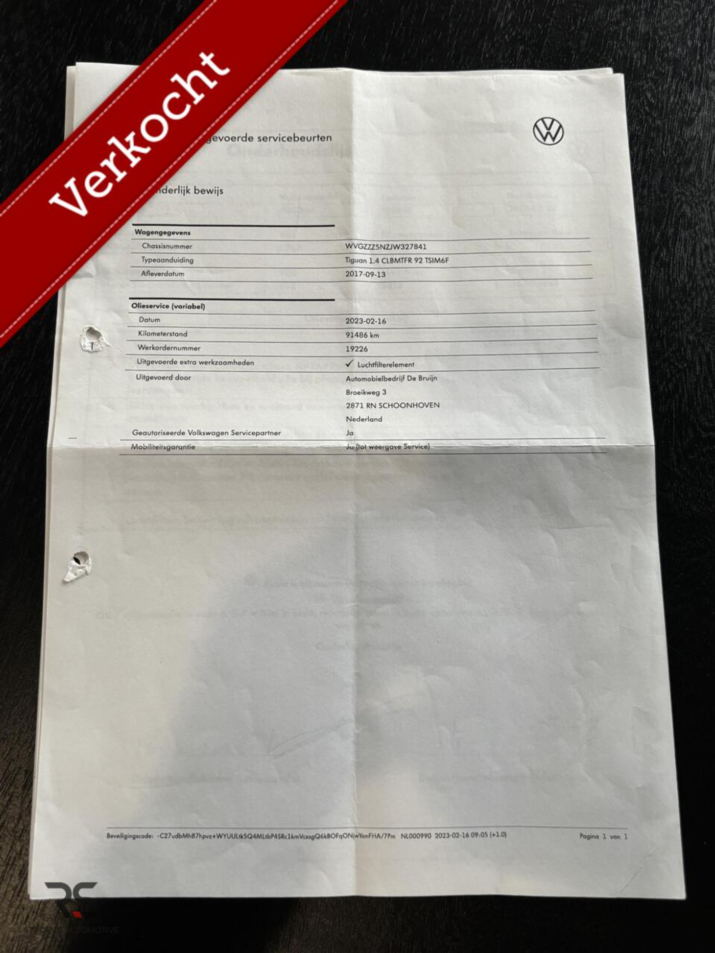 Foto van Volkswagen Tiguan