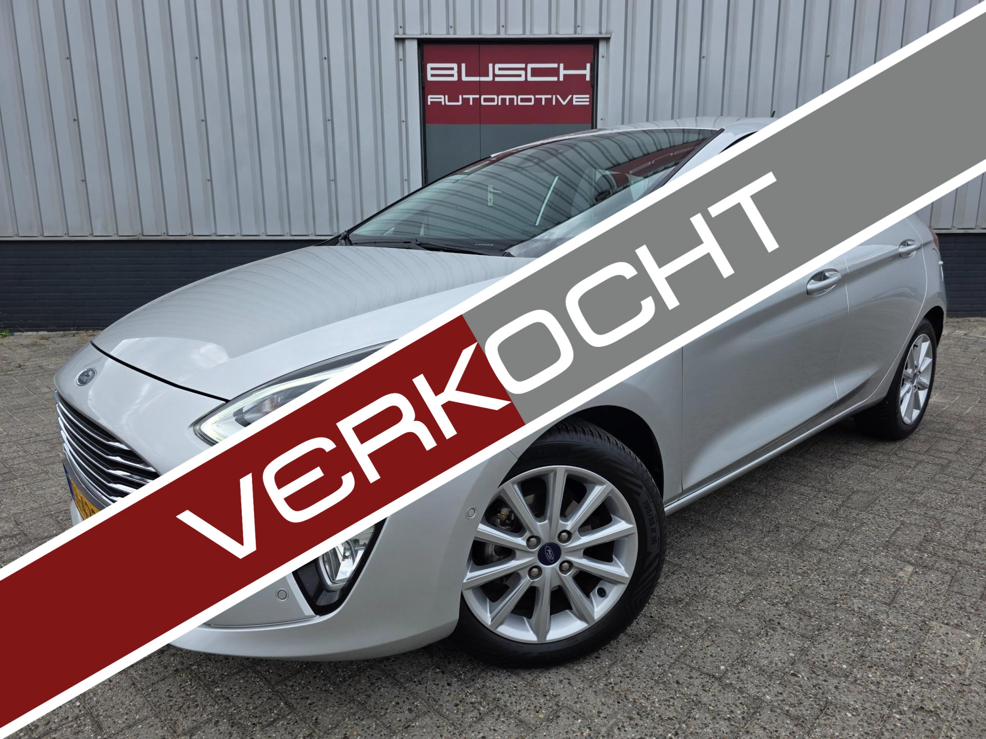 Ford Fiesta 1.0 EcoBoost 5 deurs Titanium | APPLE CARPLAY | 2019 - voorkant