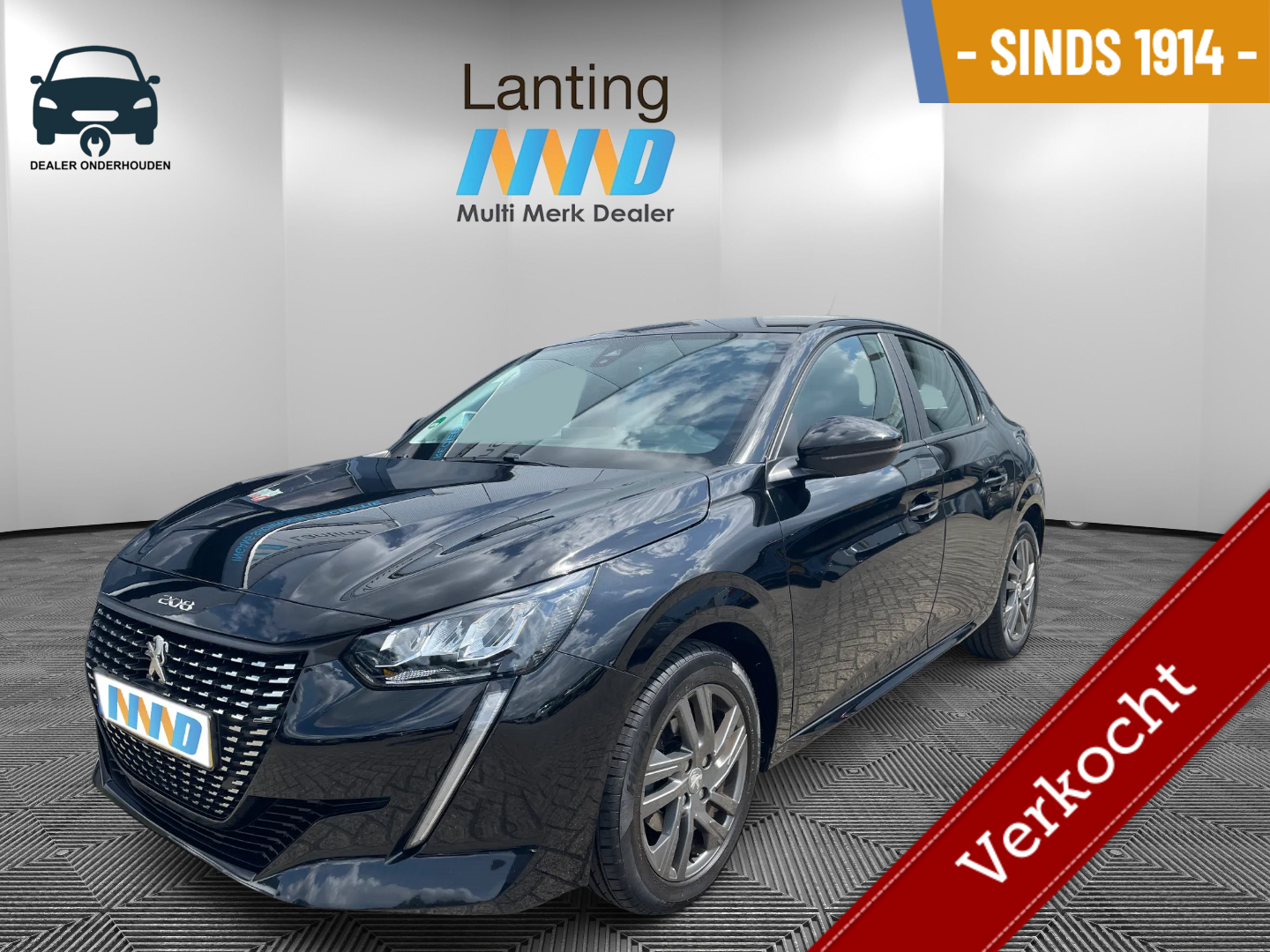 Peugeot 208 1.2 PureTech Active Pack 2021 - voorkant