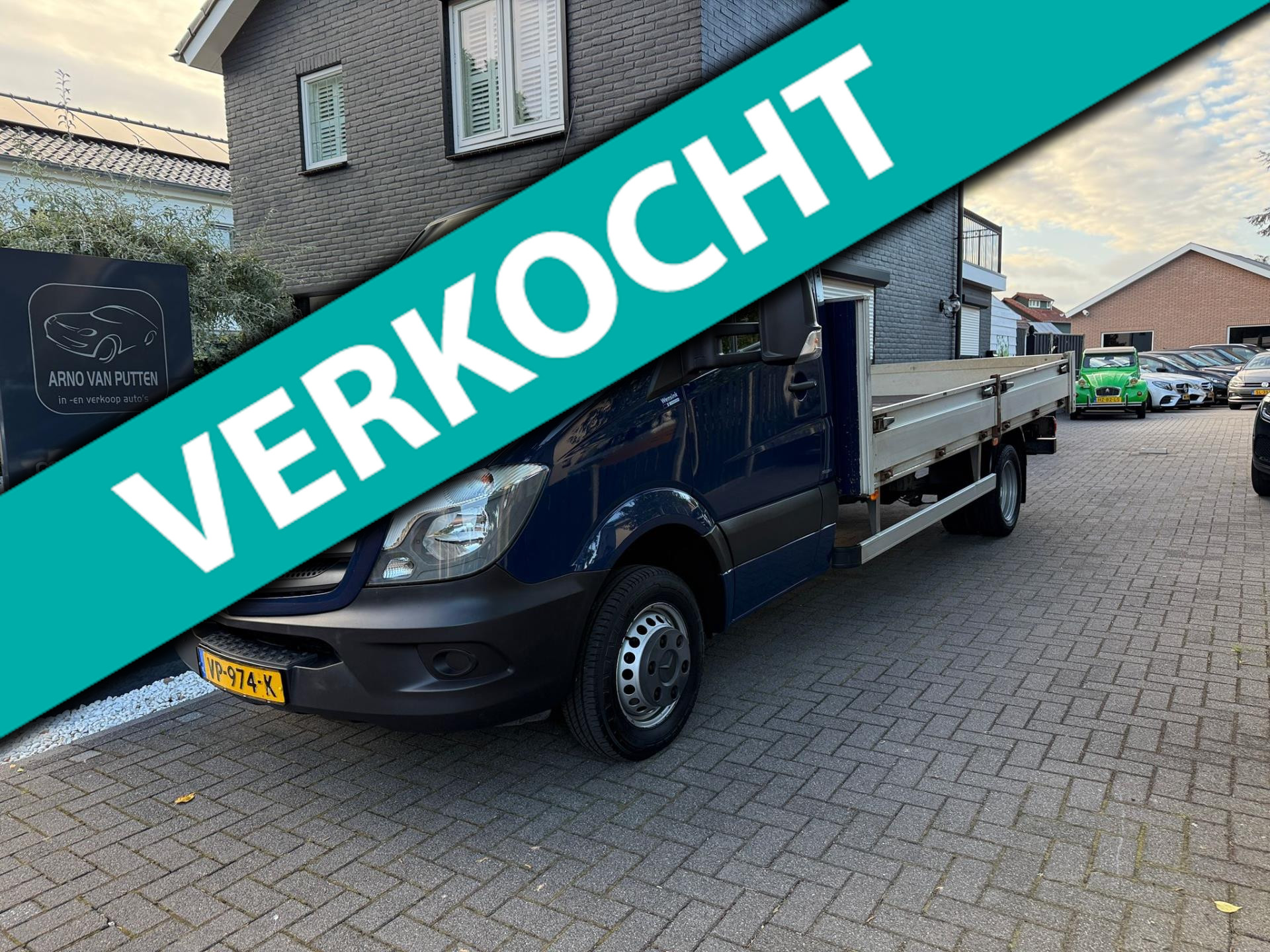 Mercedes-Benz Sprinter 513 CDI Open laadbak - Airco 2015 - voorkant