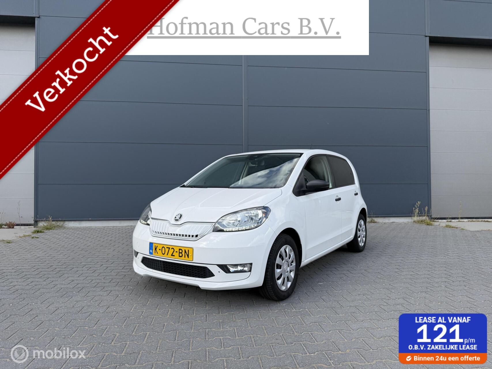 Skoda Citigo E-iv EV Ambition 2020 Incl. BTW SOH 88% 2020 - voorkant