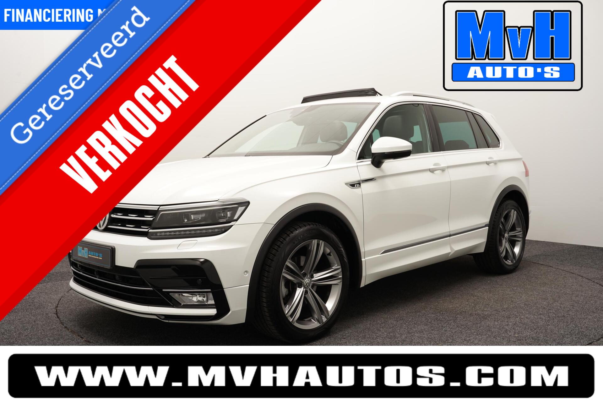Volkswagen Tiguan 1.4 TSI ACT R-Line|180PK|PANO|VIRTUAL|CAMERA 2016 - voorkant