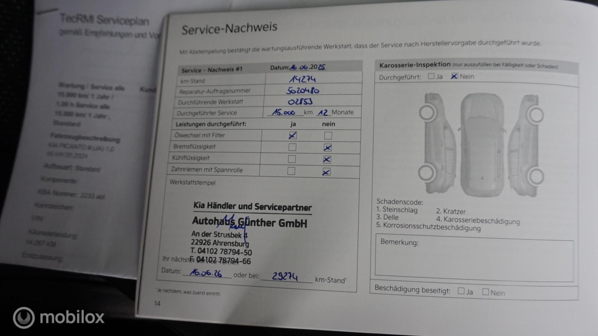 Foto van Kia Picanto