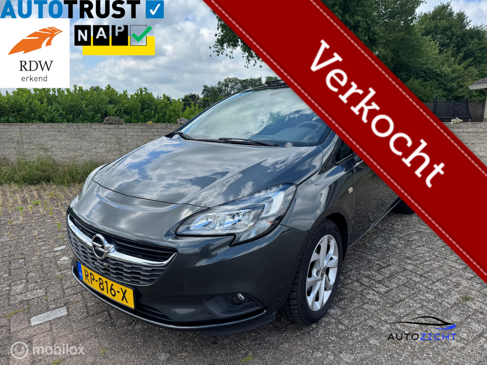 Opel Corsa 1.4 Online Edition | 1e Eig | Pano | Trekh | Crui 2018 - voorkant