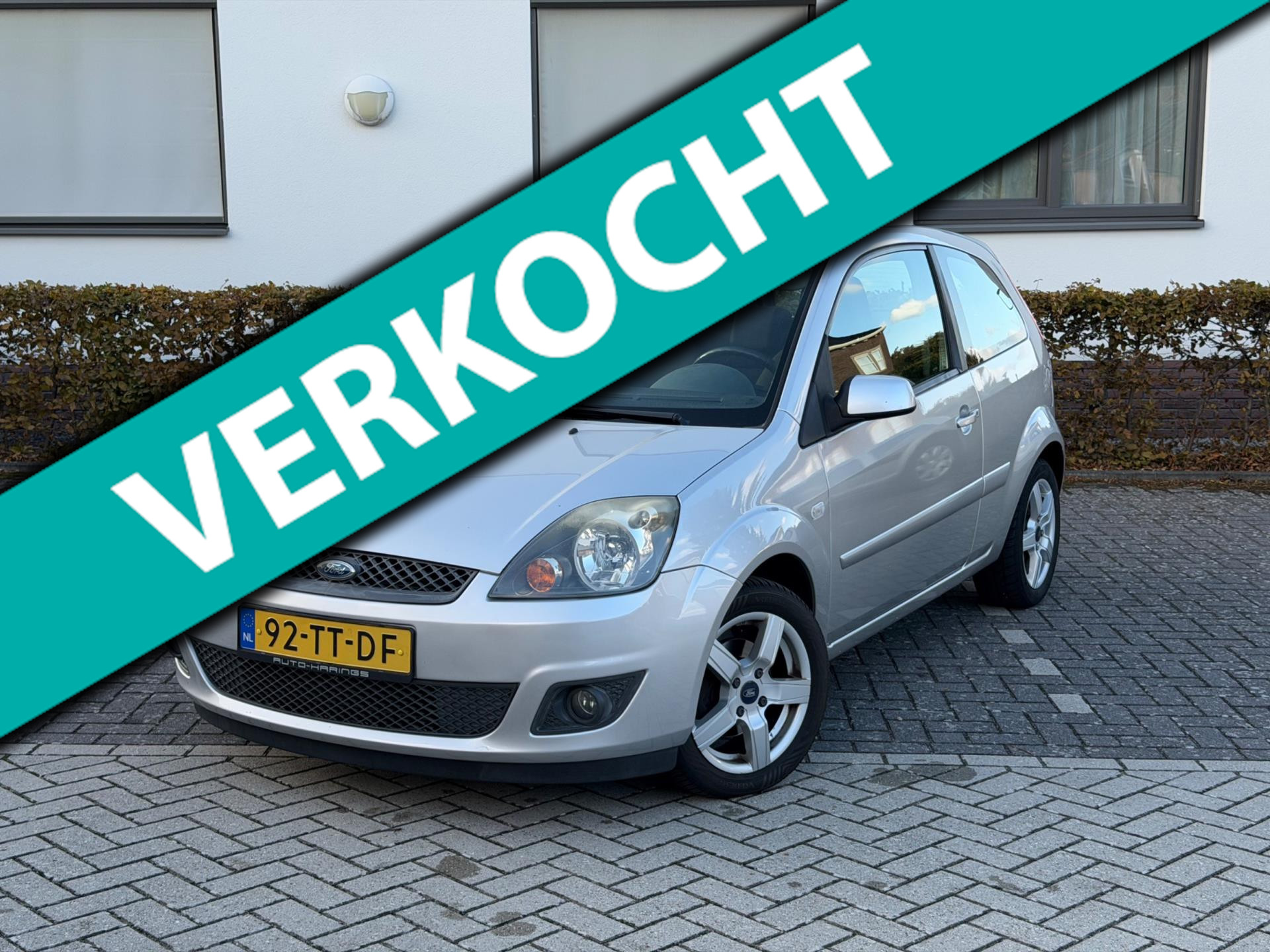 Ford Fiesta 1.3-8V Futura AIRCO NAP APK NETTE AUTO 2007 - voorkant