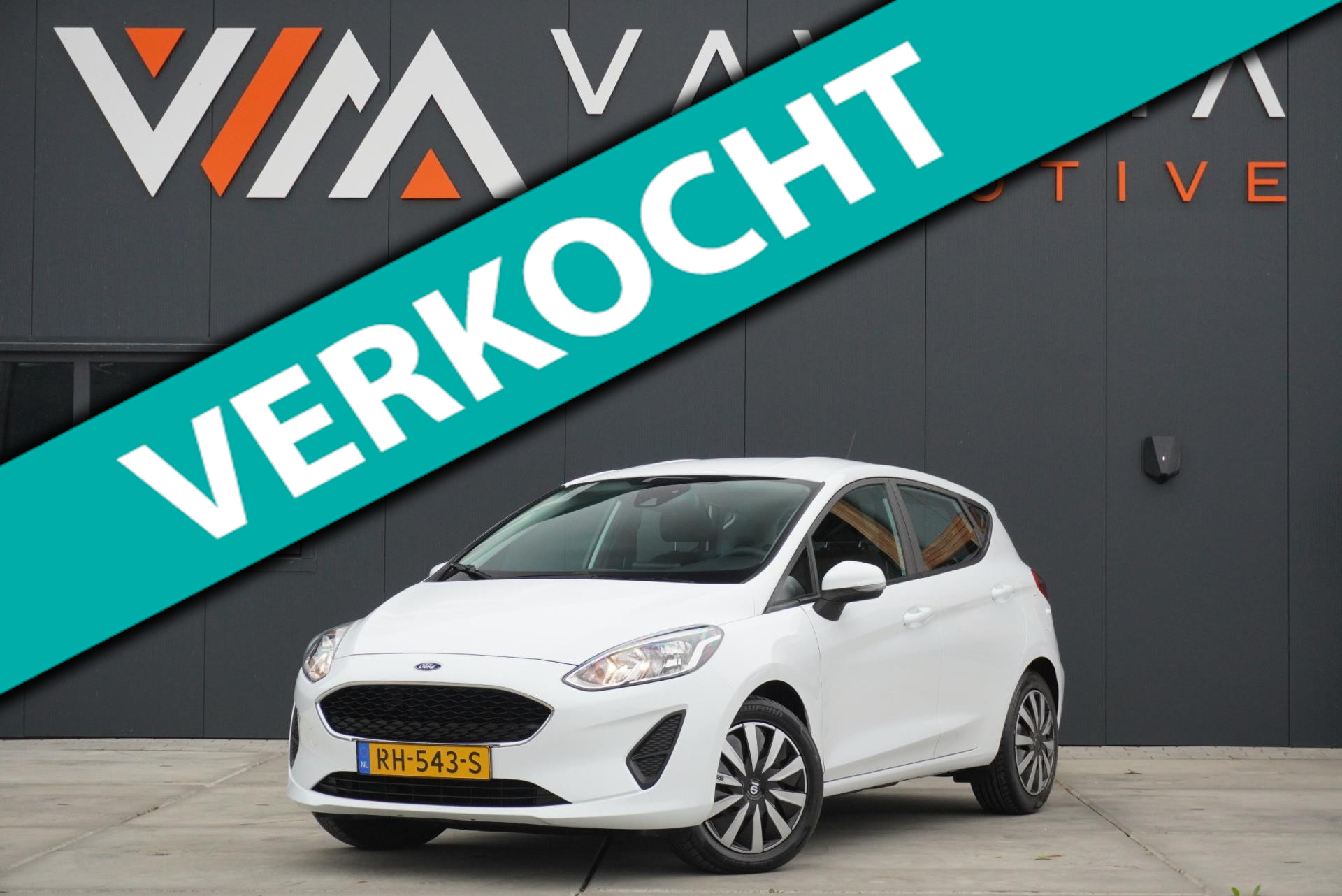 Ford Fiesta 1.1 Trend 2017 Airco Carplay Sync 5 Deurs Lane assist Stuurbediening 2017 - voorkant
