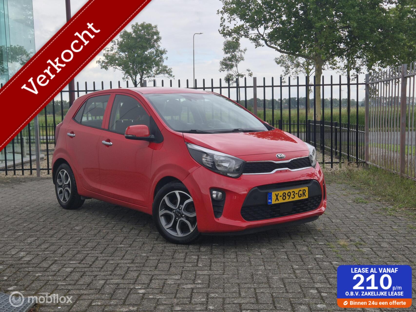 Kia Picanto DynamicLine|Stoel-stuur verwarming|Automaat 2021 - voorkant