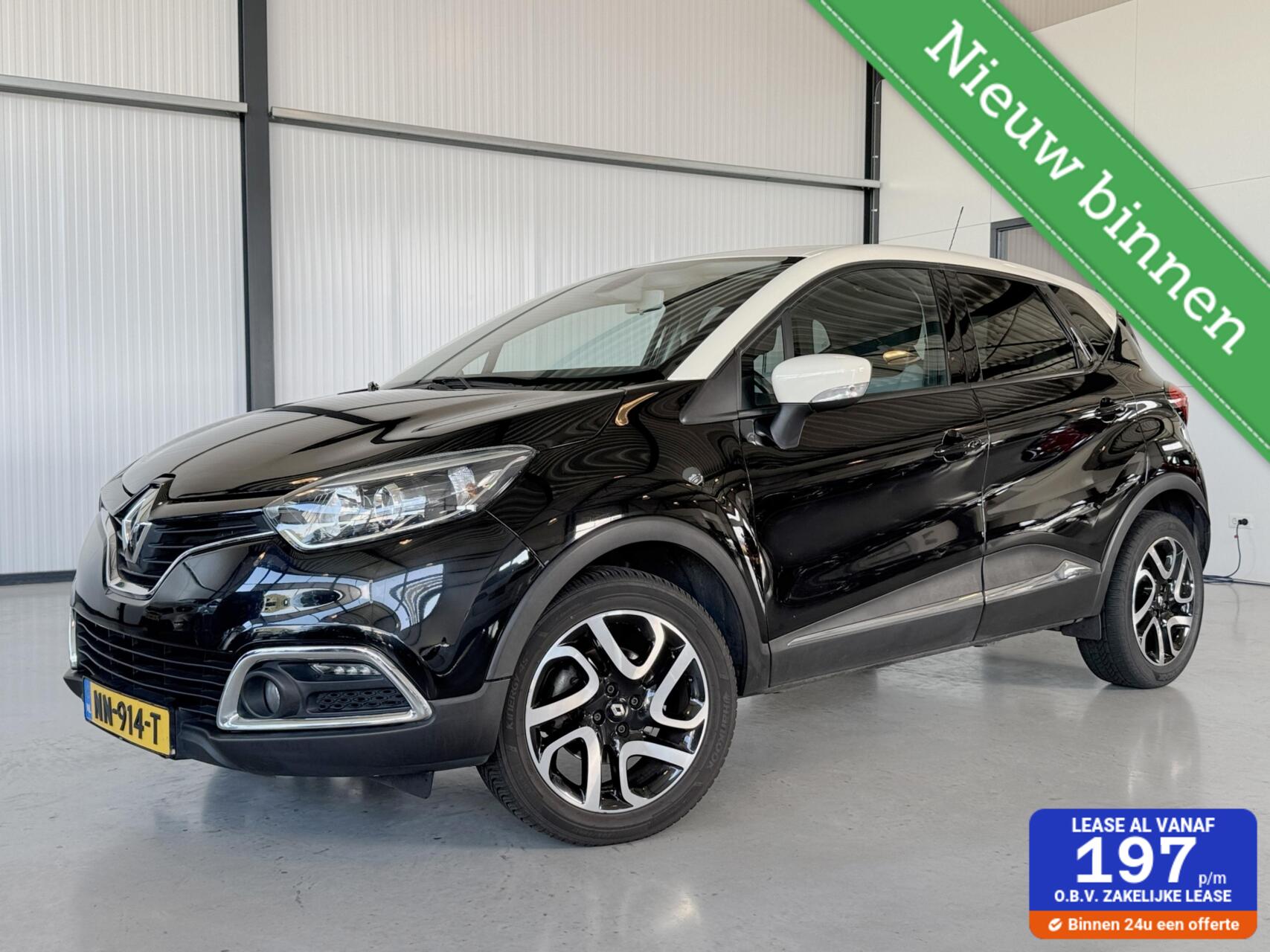 Renault Captur 1.2 TCe Dynamique Automaat|ECC|Navi|Camera|Trekhaak| 2016 - voorkant