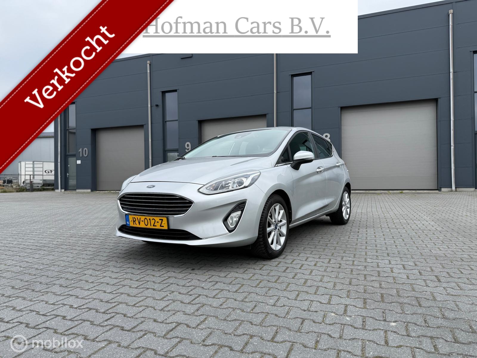 Ford Fiesta 1.0 EcoBoost 101PK Titanium 2018 5-deurs 2018 - voorkant