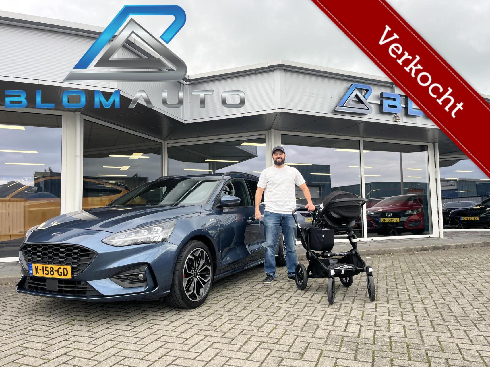 Ford Focus 1.5 EcoBoost ST Line B&O+TREKH+LED+ACC+18'' 2020 - voorkant