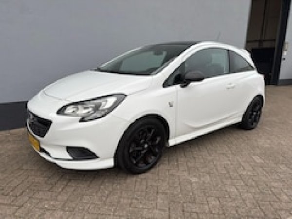 Opel Corsa 1.0 Turbo Black Roof Edition 2018 - voorkant
