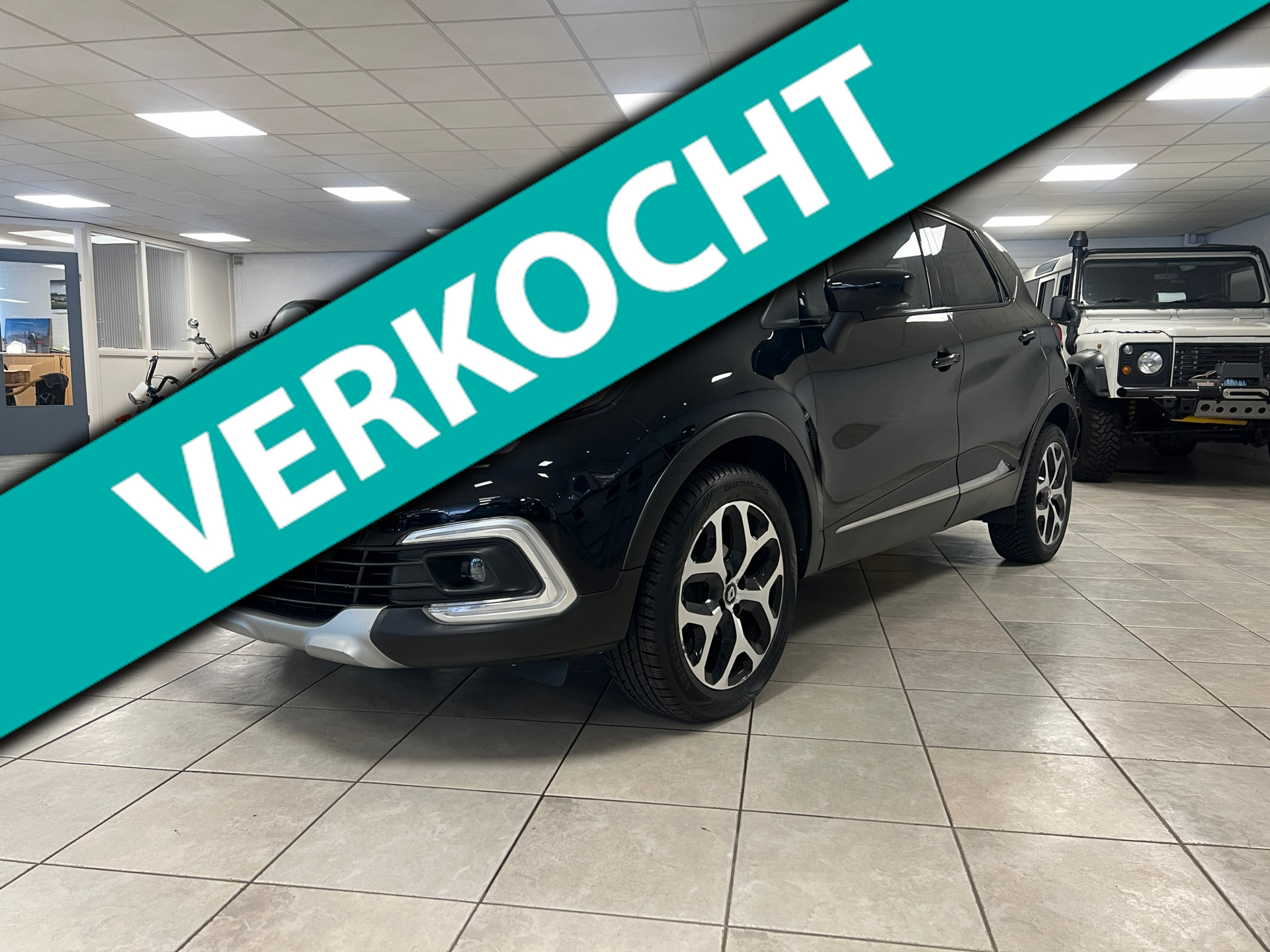 Renault Captur 0.9 TCe Intens Half leder, Climate controle, Cruise controle, Parkeersensoren. 2017 - voorkant