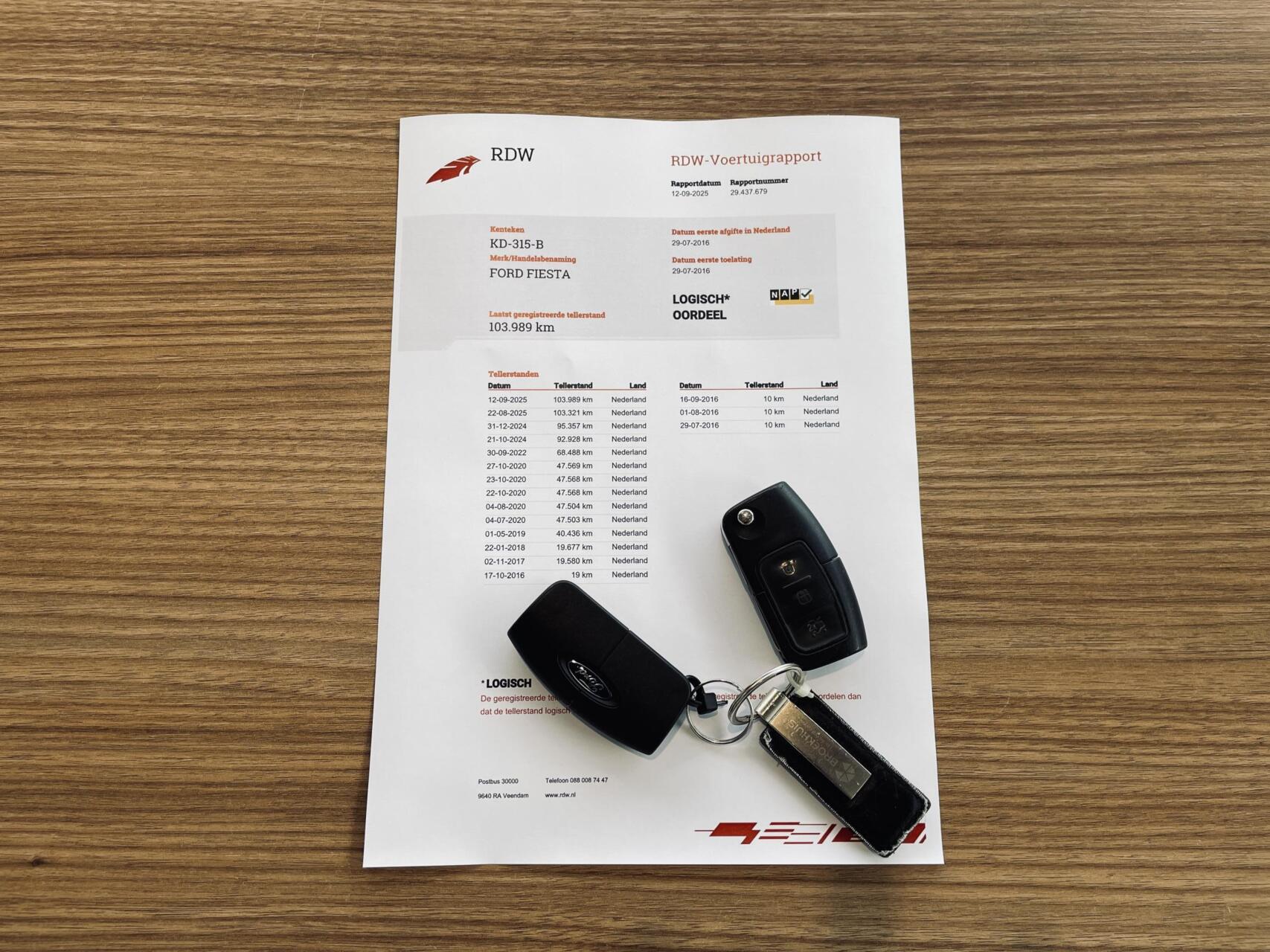 Foto van Ford Fiesta