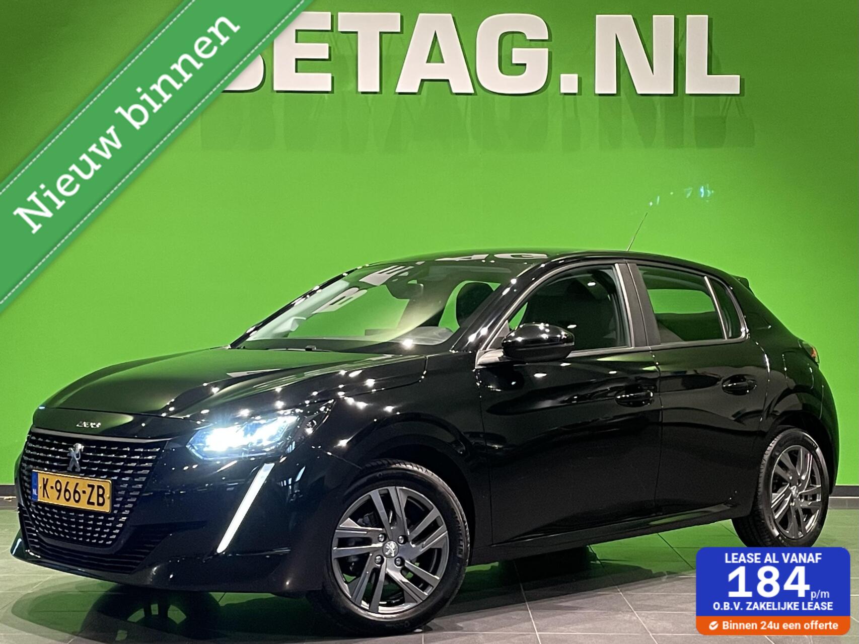 Peugeot 208 1.2 Active Pack | Navi | Airco | Lichtmetaal | 2021 - voorkant
