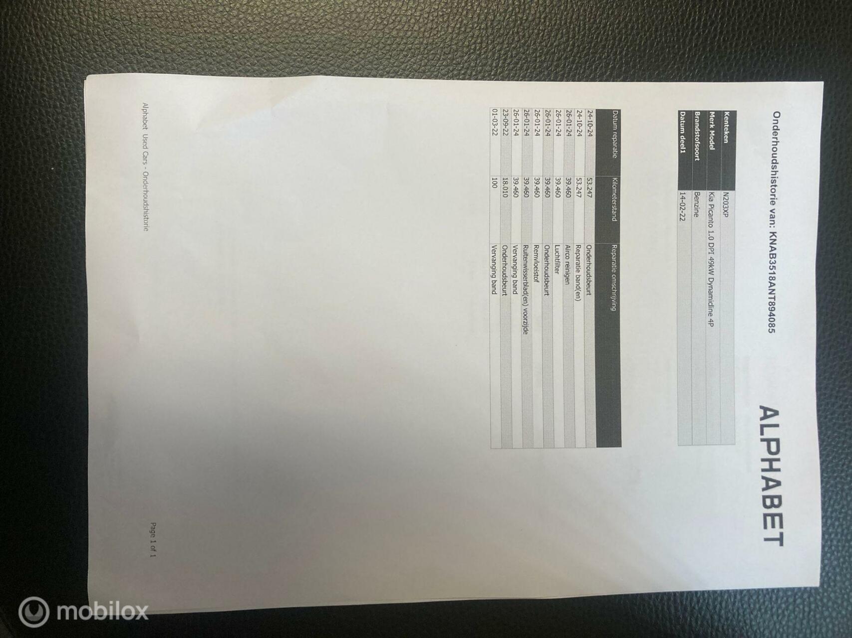Foto van Kia Picanto