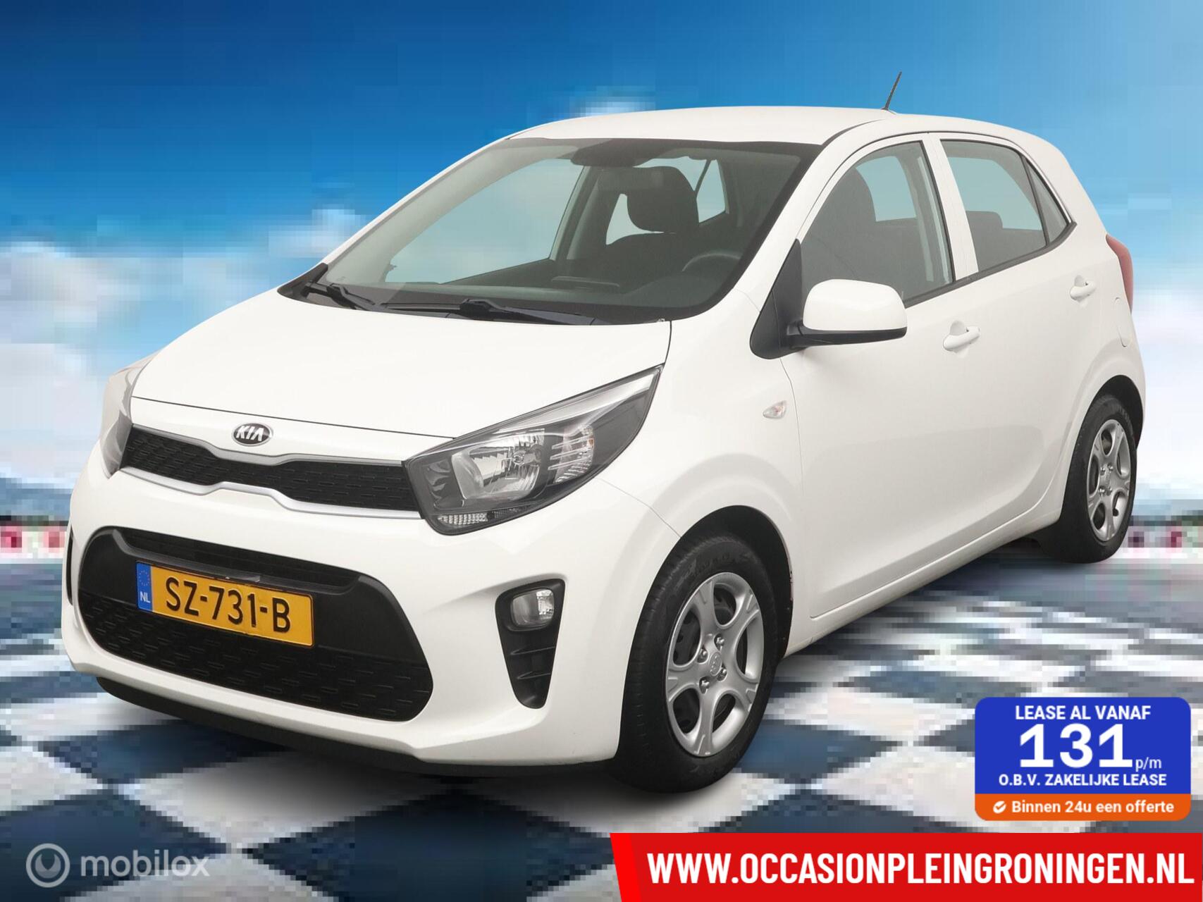 Kia Picanto 1.0 CVVT EconomyPlusLine 2018 - voorkant