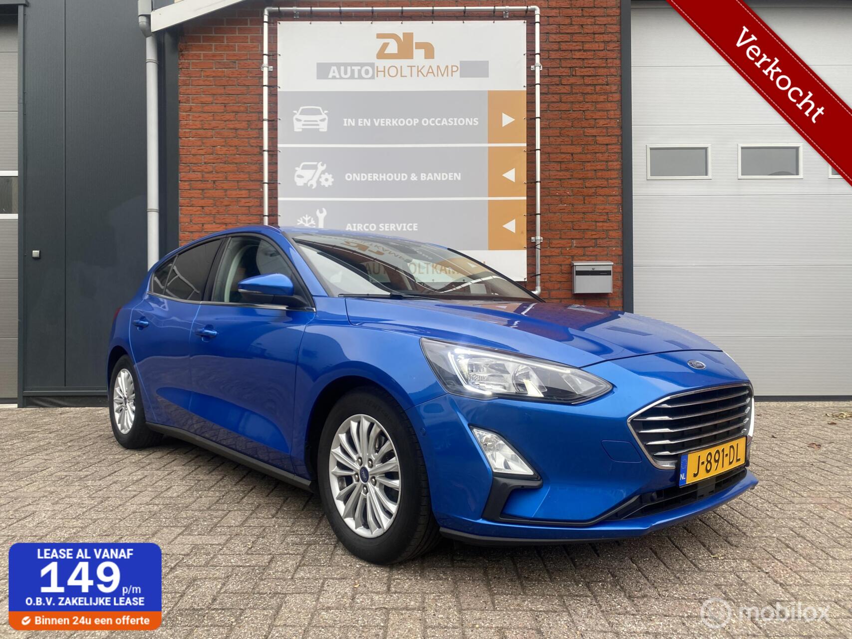 Ford Focus 1.0 EcoBoost Titanium X Business AUT LED 2020 - voorkant