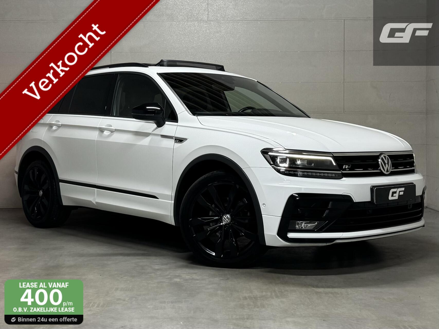 Volkswagen Tiguan 1.5 TSI R-Line Black Edition Pano Virtual Carplay NAP 2019 - voorkant