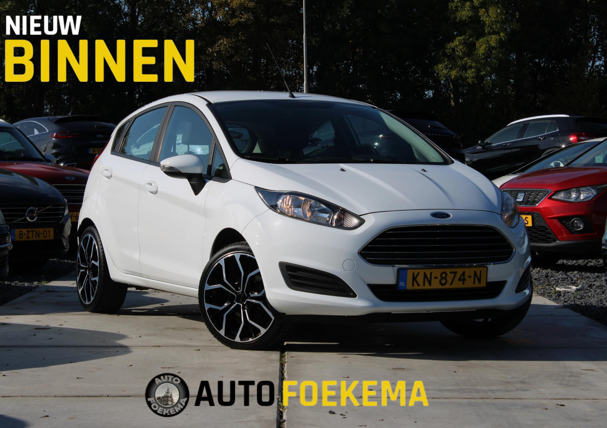 Ford Fiesta 1.6 Ti-VCT Titanium 2013 - voorkant