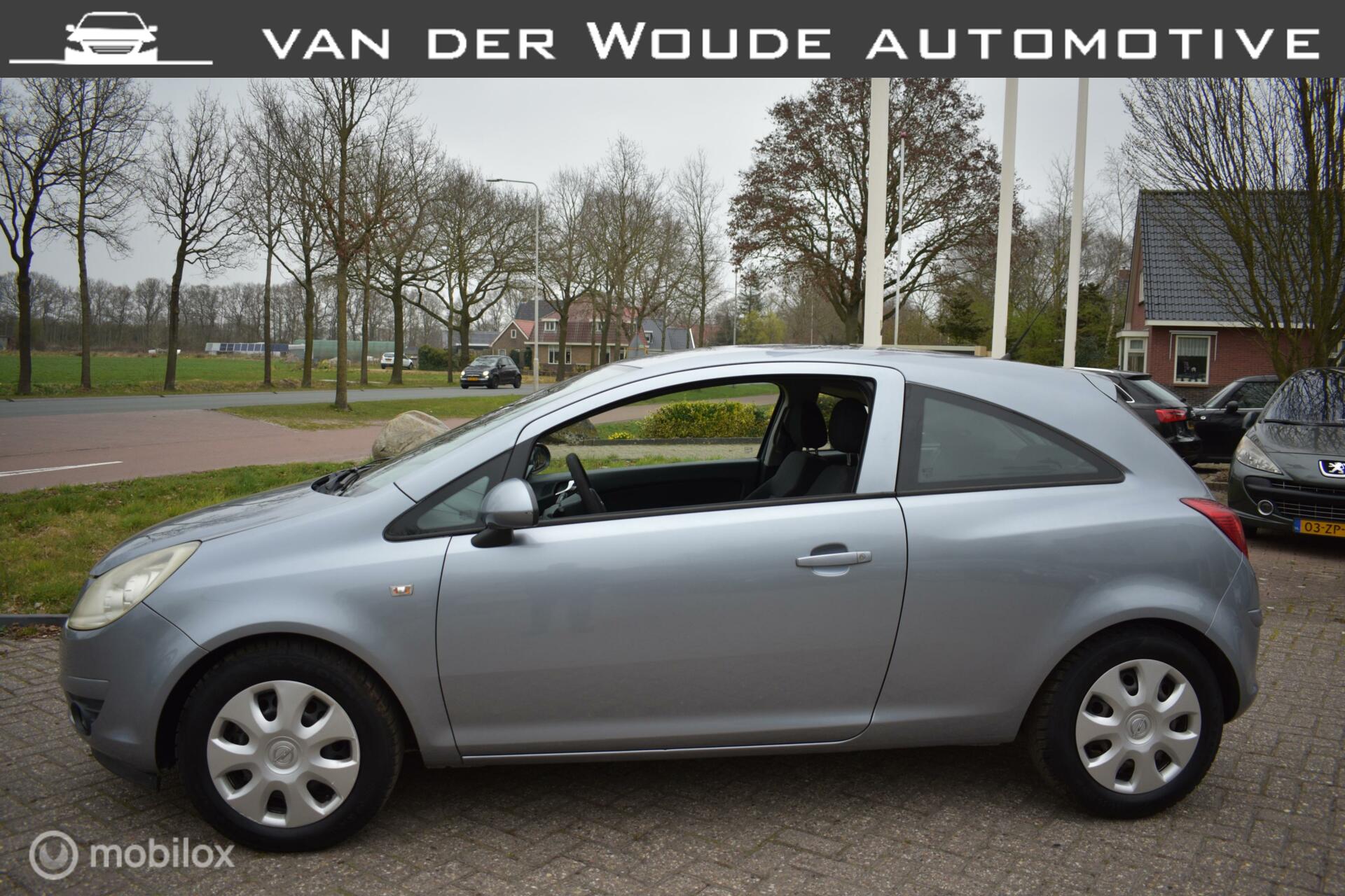 Opel Corsa 1.2-16V Essentia 3DRS, '08 Airco|10-10-2026 APK! 2008 - voorkant