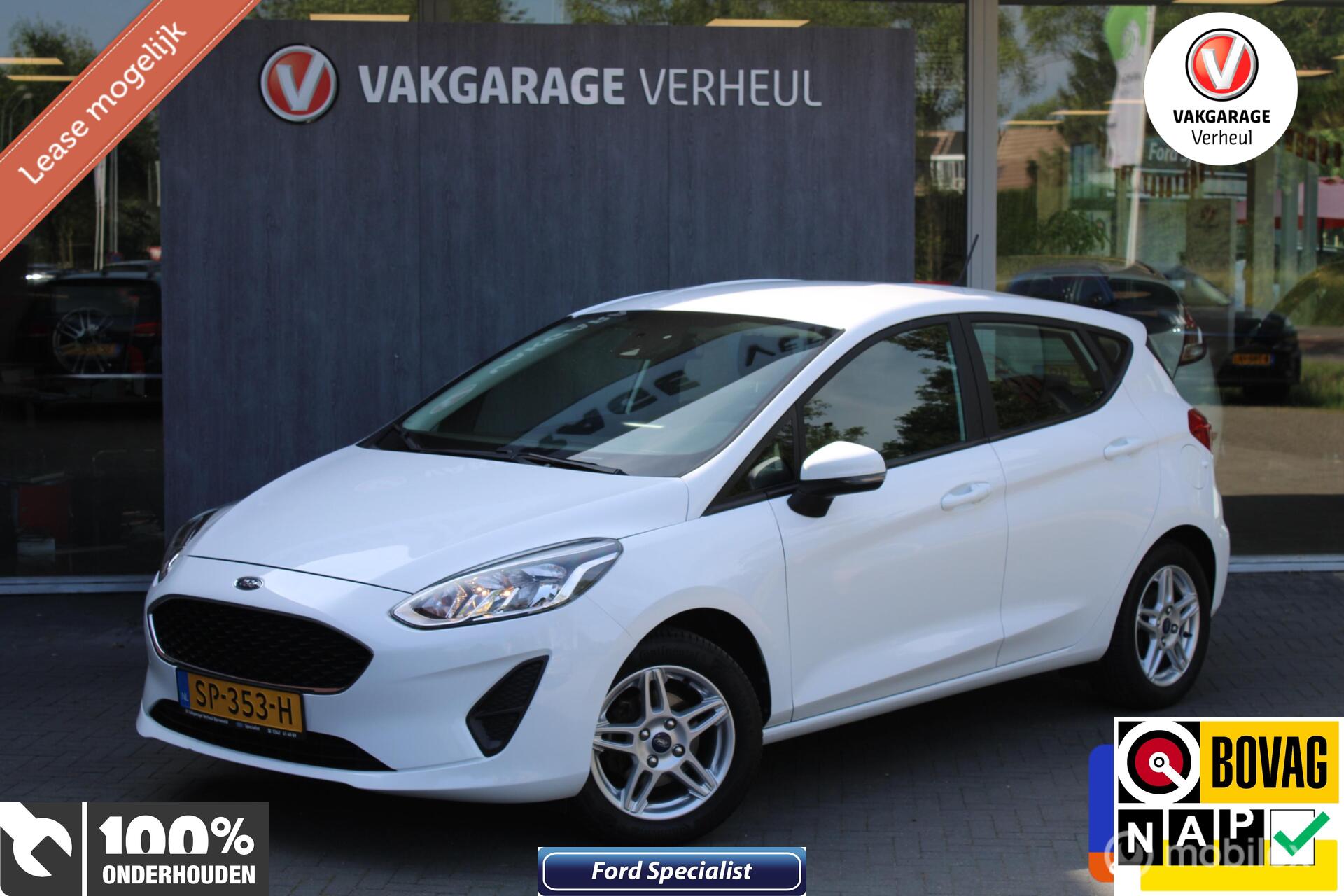 Ford Fiesta 1.1 Trend|71Pk|5Drs|Apple-Carplay|Trekhaak|Nap 2018 - voorkant