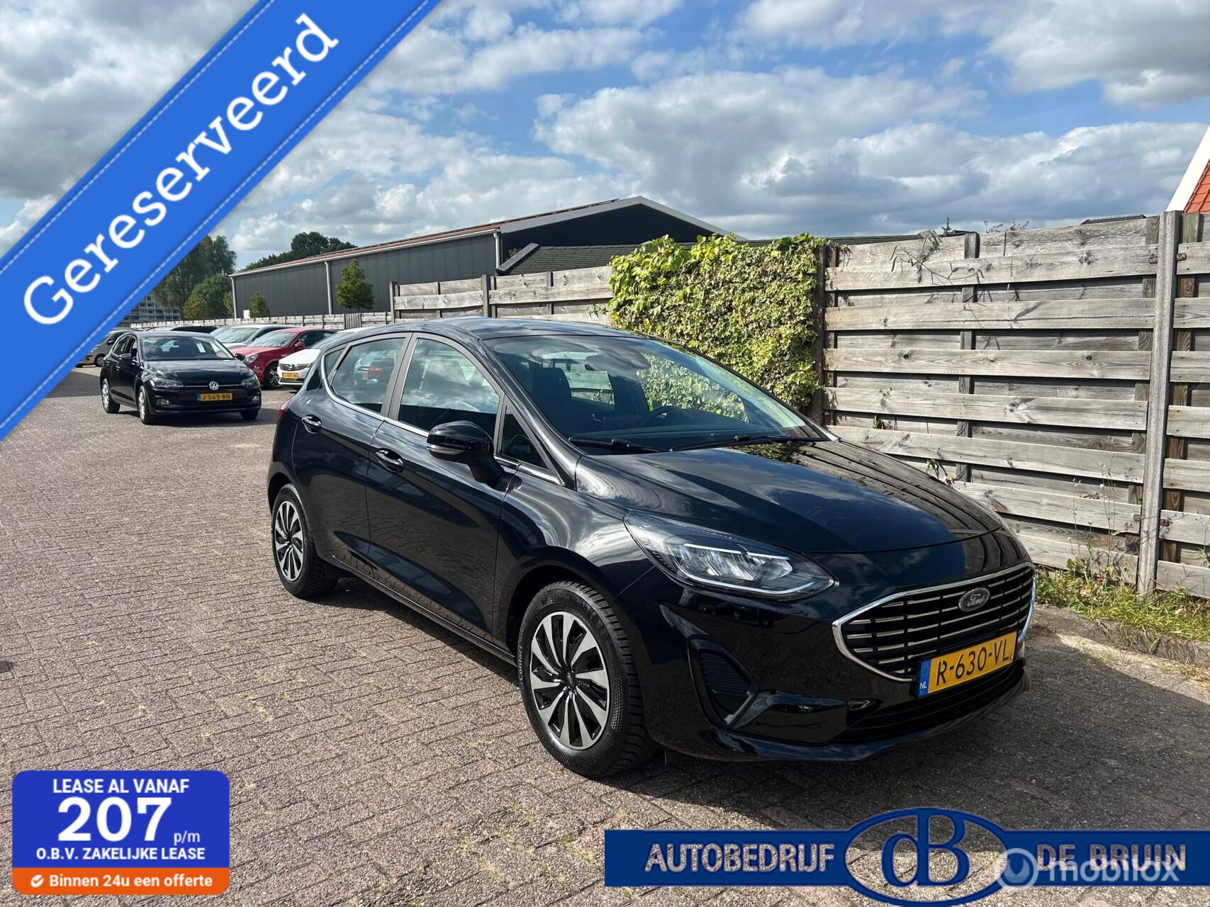 Ford Fiesta 1.0 EcoBoost Hybrid Titanium Navigatie 2022 - voorkant