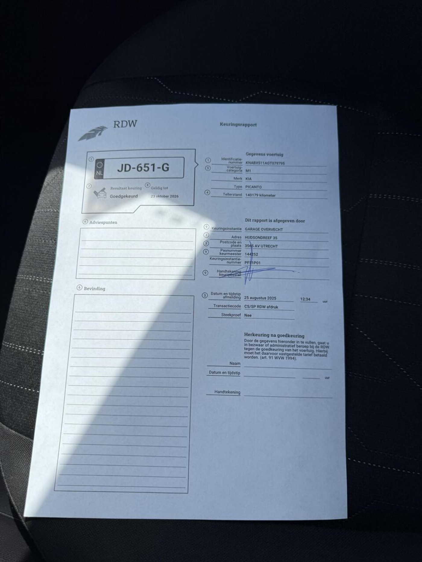 Foto van Kia Picanto