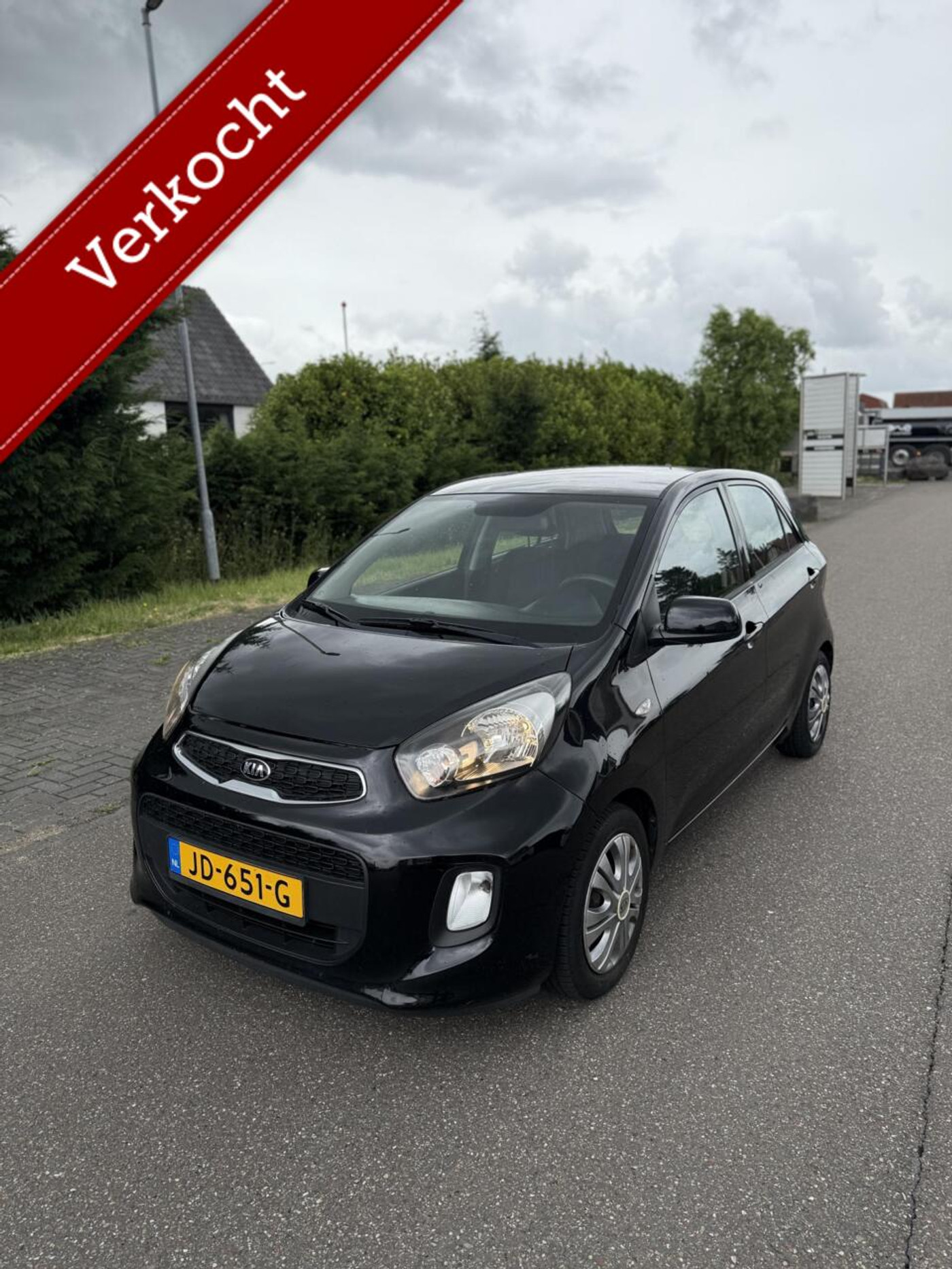 Kia Picanto 1.0 CVVT 14 Maanden APK 5-deurs Airco Start/stop 2016 - voorkant