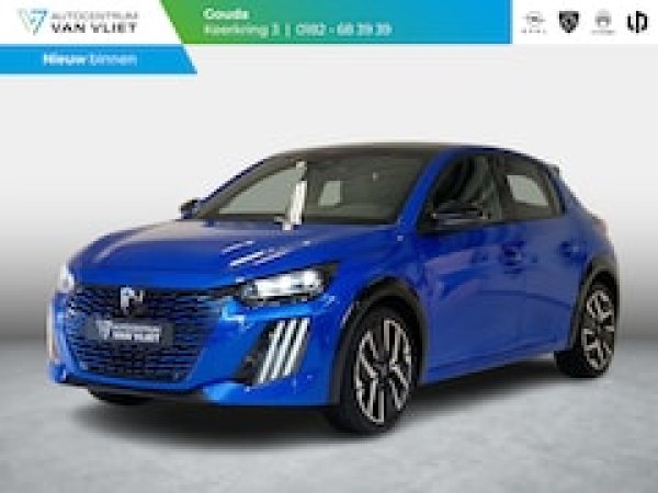 Peugeot 208 Hybrid e-DCS6 GT 2024 - voorkant