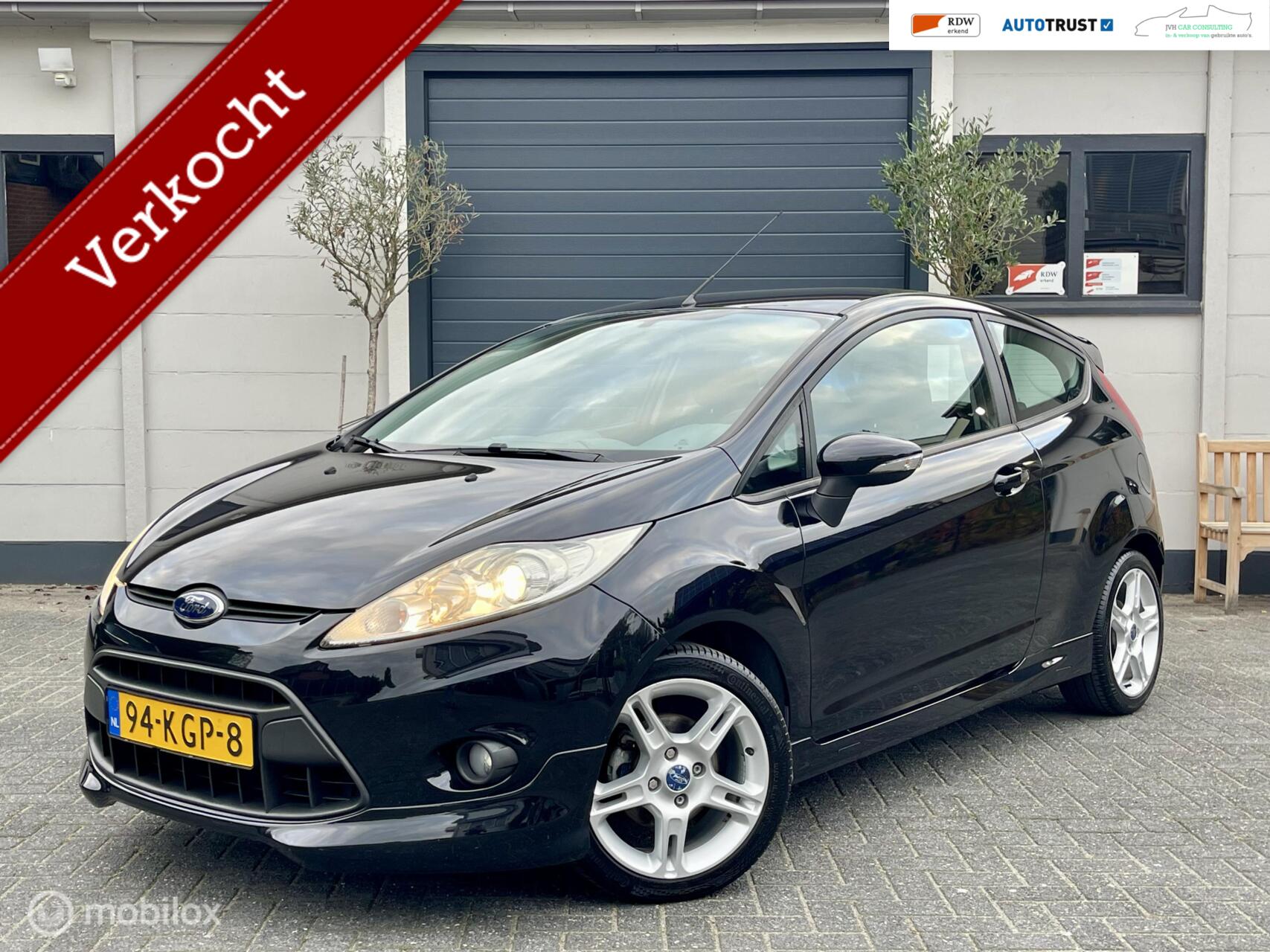 Ford Fiesta 1.6 120pk Sport|RIJKLAAR|1E EIG|NW D.RIEM|DLR OH 2009 - voorkant